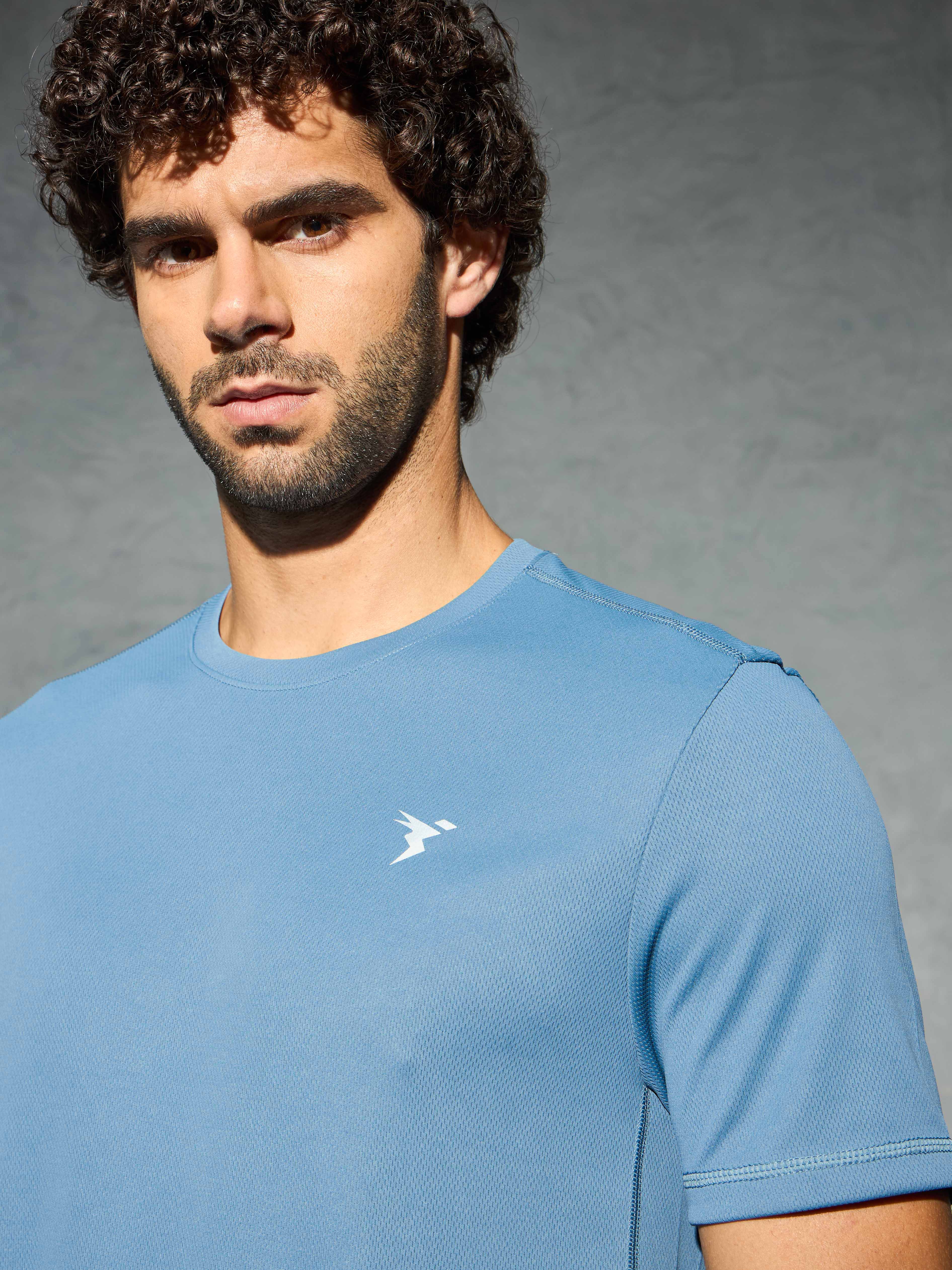 Men Solid Slim Fit Crew Neck T-shirt with TECHNO COOL+ (Pack of 3) - Image 5
