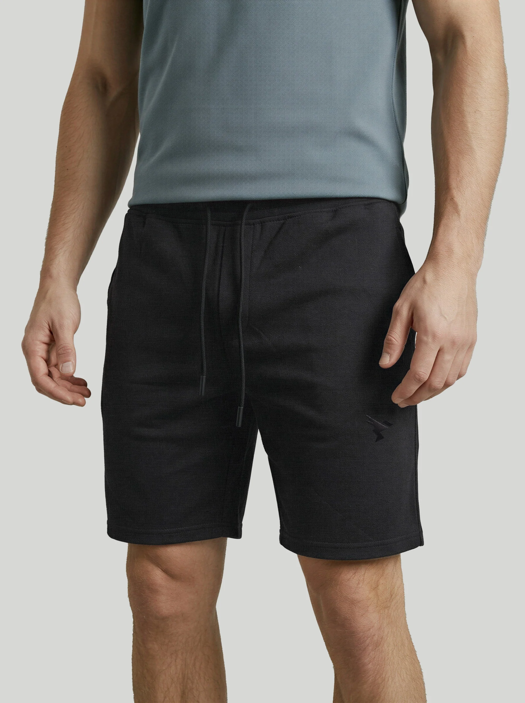 Men Solid Slim Fit Cricket Shorts with TECHNO DRY - Image 4
