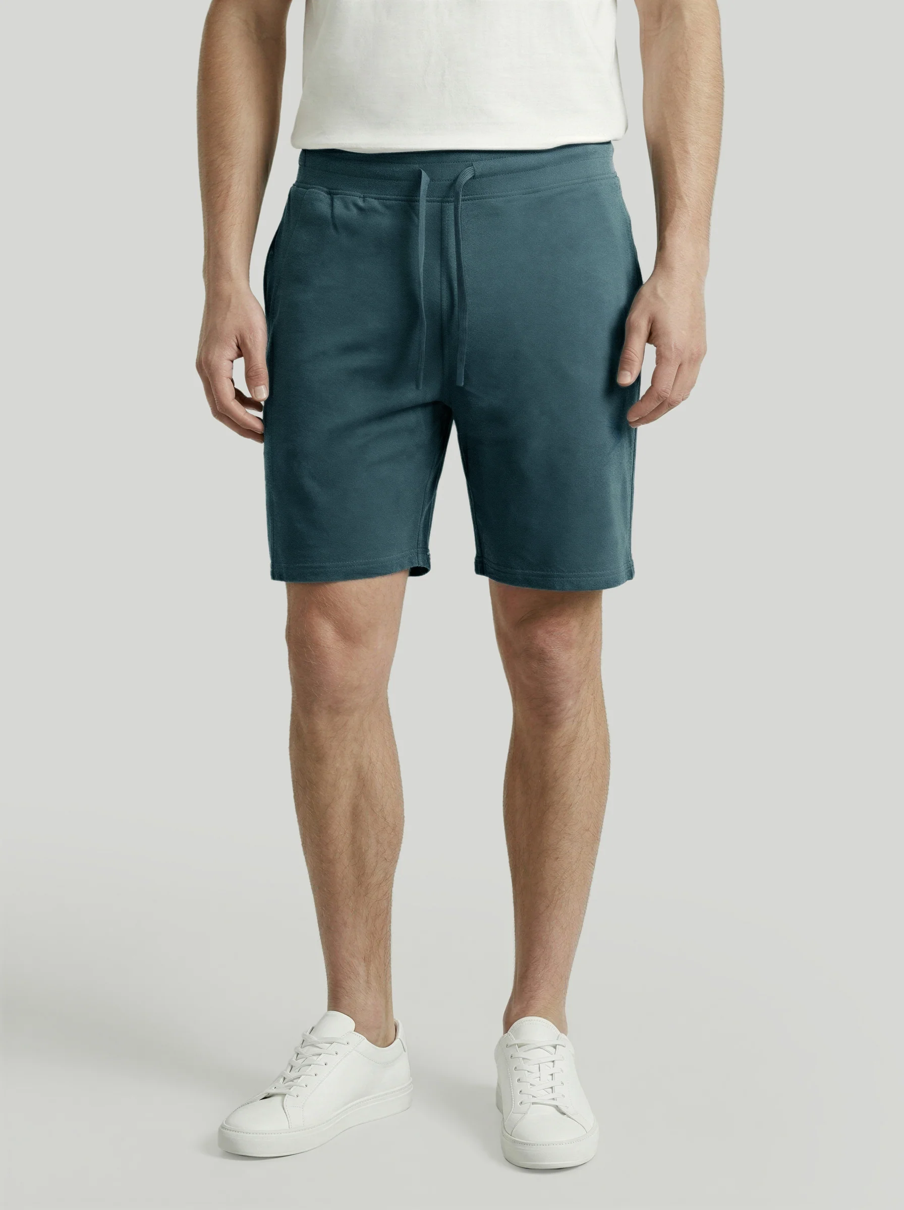 Men Solid Slim Fit Cricket Shorts with TECHNO DRY