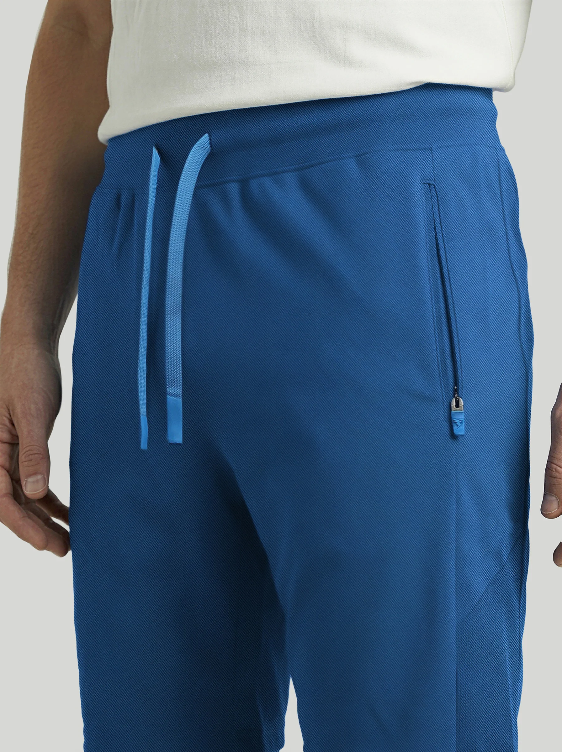 Men Solid Slim Fit Cricket Shorts with TECHNO DRY - Image 6