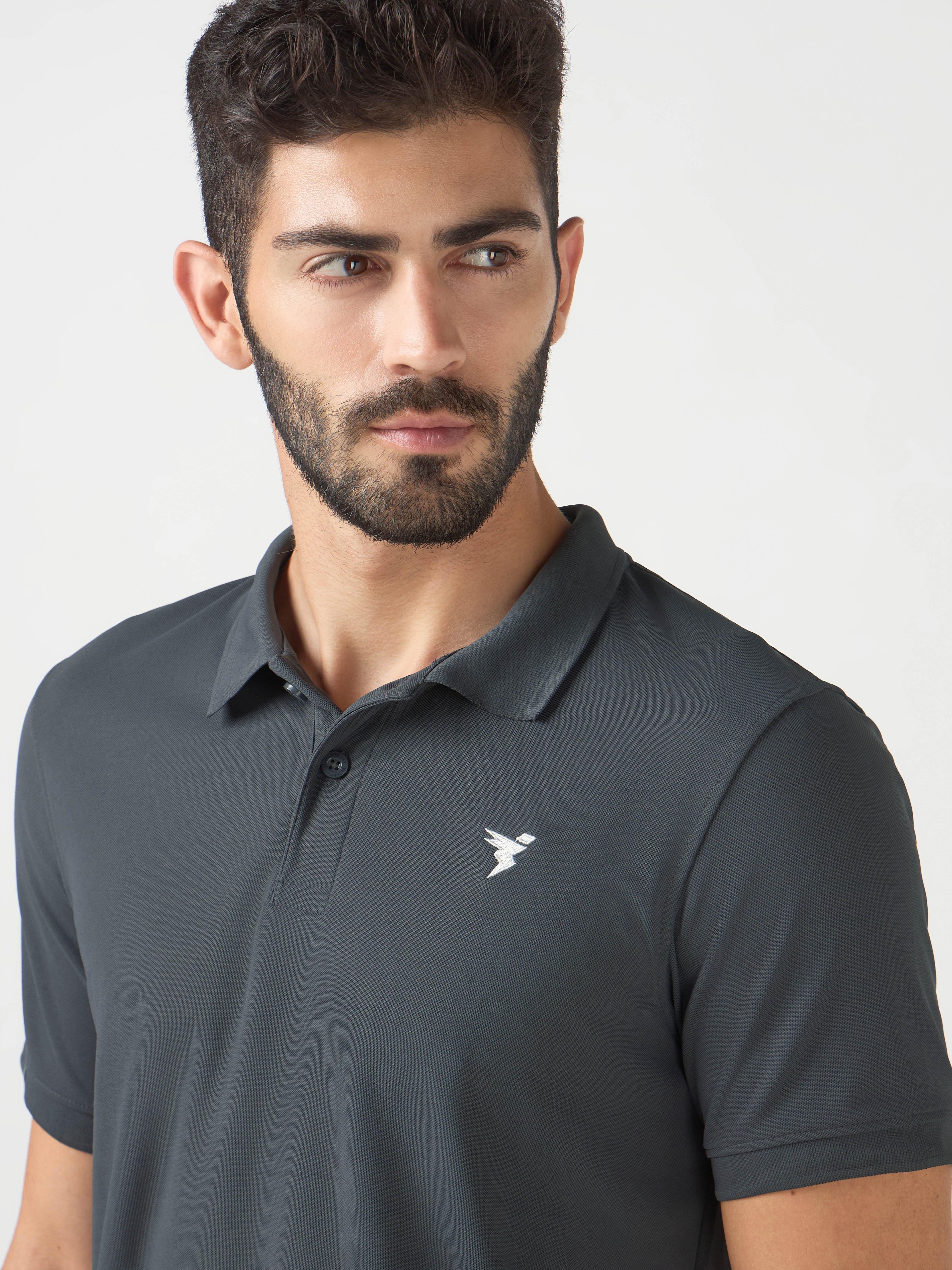 Men Solid Slim Fit Polo T-shirt pack of 2 with MATPIQ - Image 6
