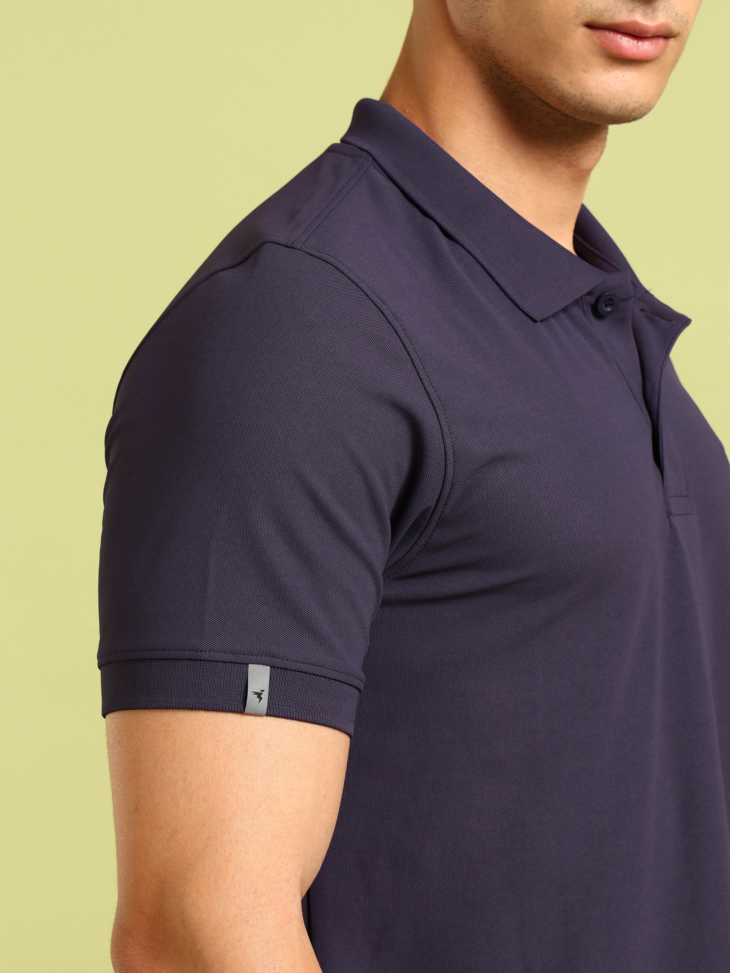 Men Solid Slim Fit Polo T-shirt pack of 2 with MATPIQ - Image 7
