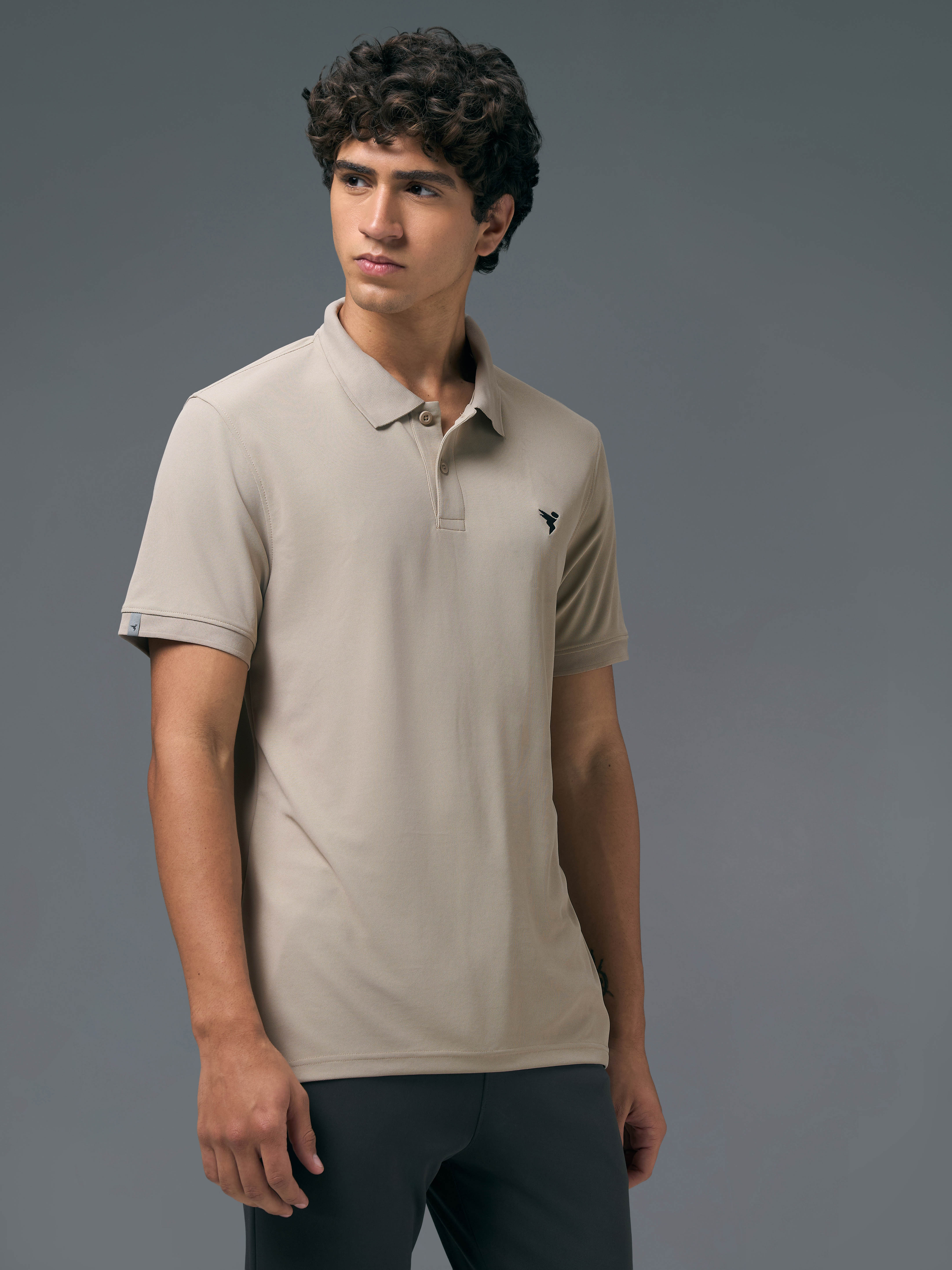 Men Solid Slim Fit Polo T-shirt  pack of 2 with MATPIQ - Image 5