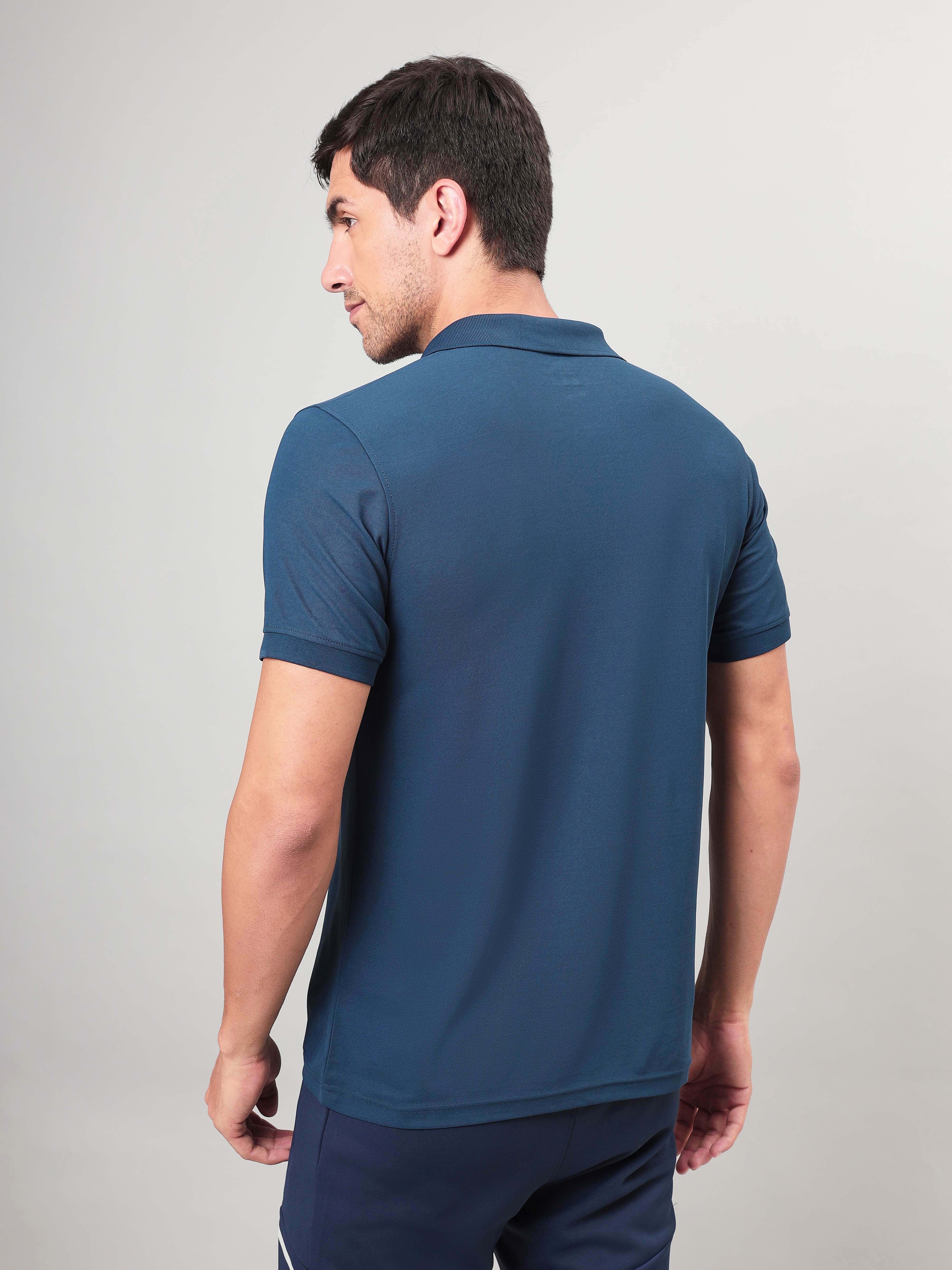 Men Solid Slim Fit Polo T-shirt pack of 2 with MATPIQ - Image 3