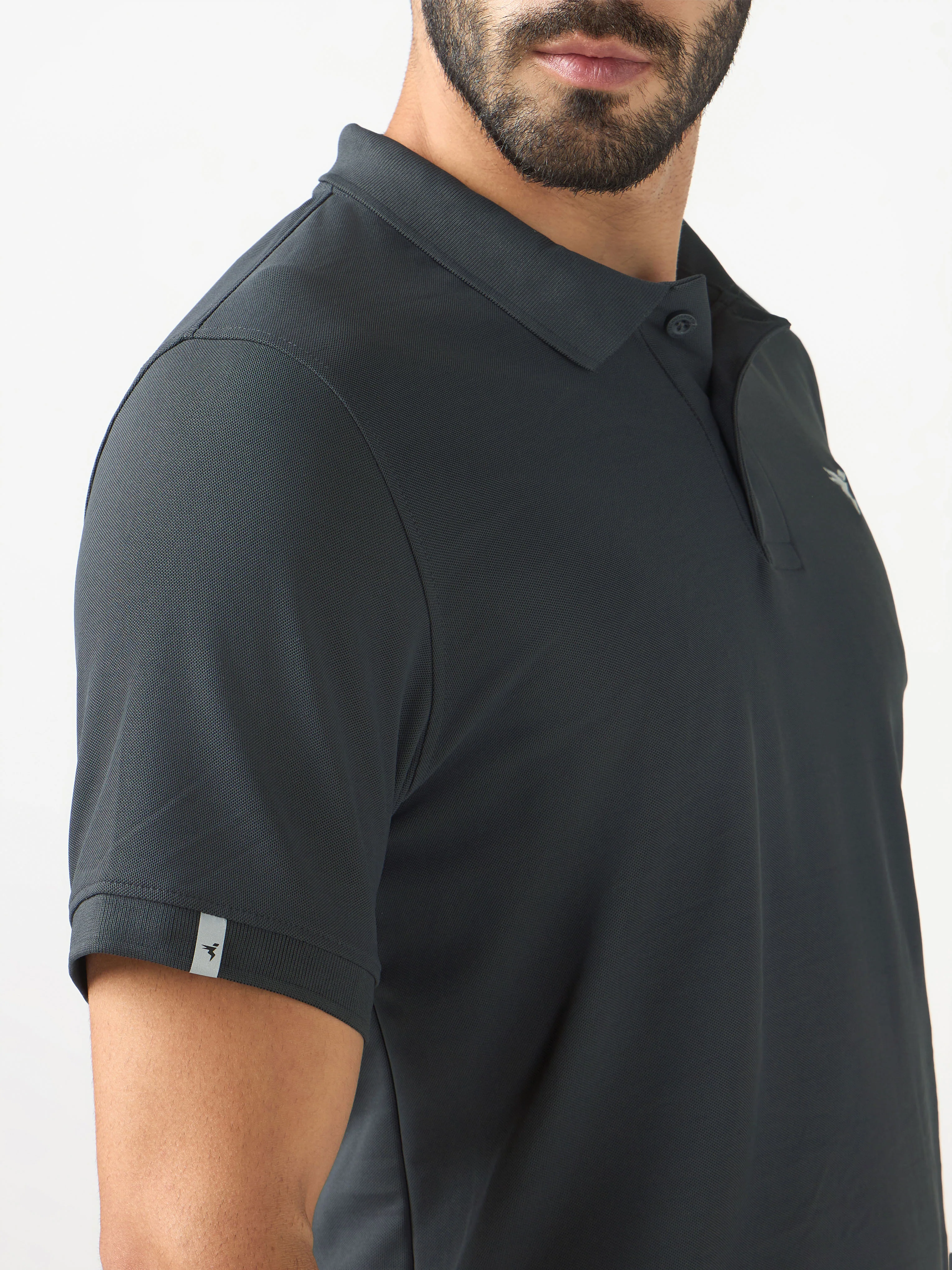 Men Solid Slim Fit Polo T-shirt pack of 3 with MATPIQ - Image 7