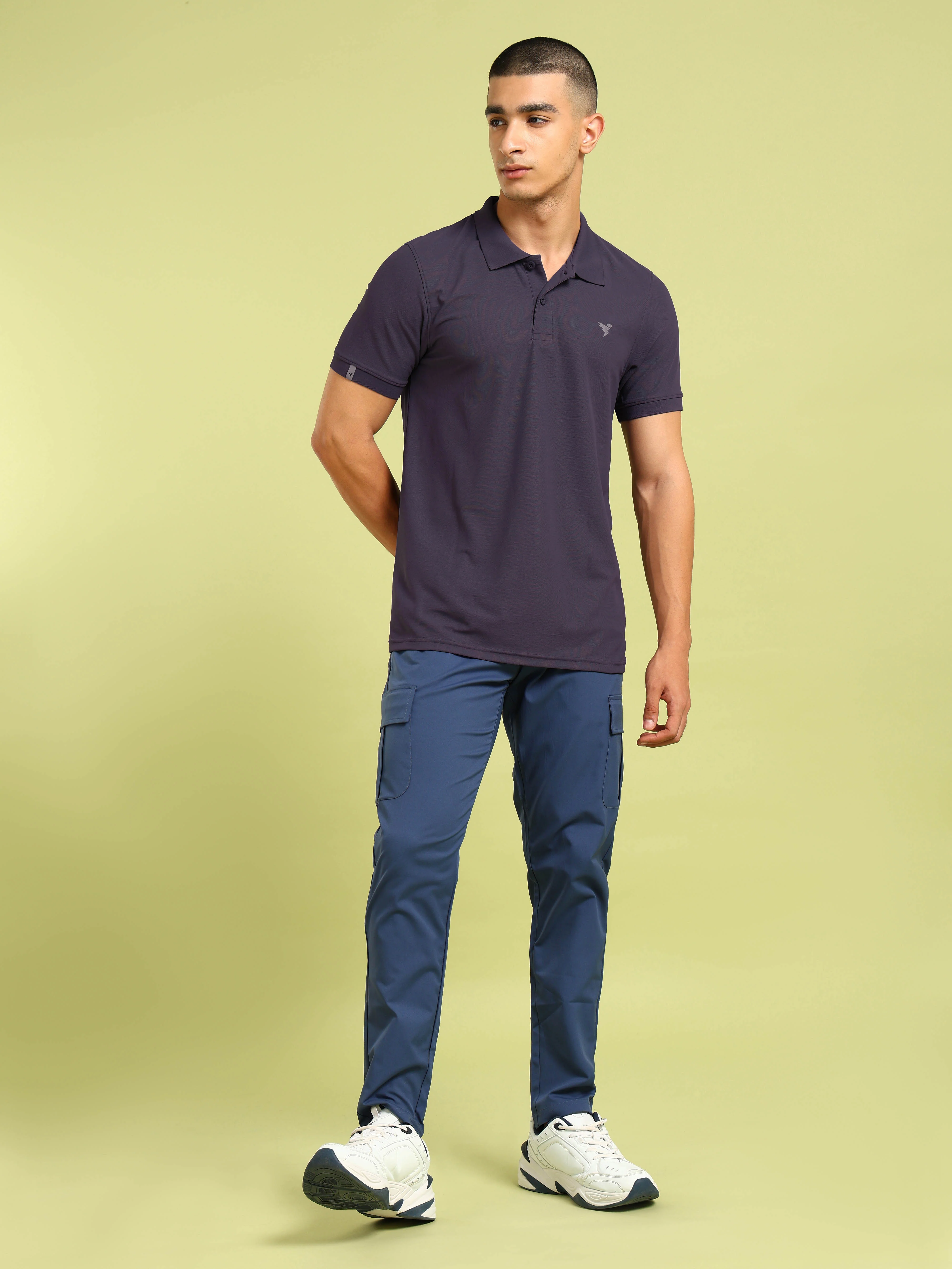 Men Solid Slim Fit Polo T-shirt pack of 3 with MATPIQ - Image 8
