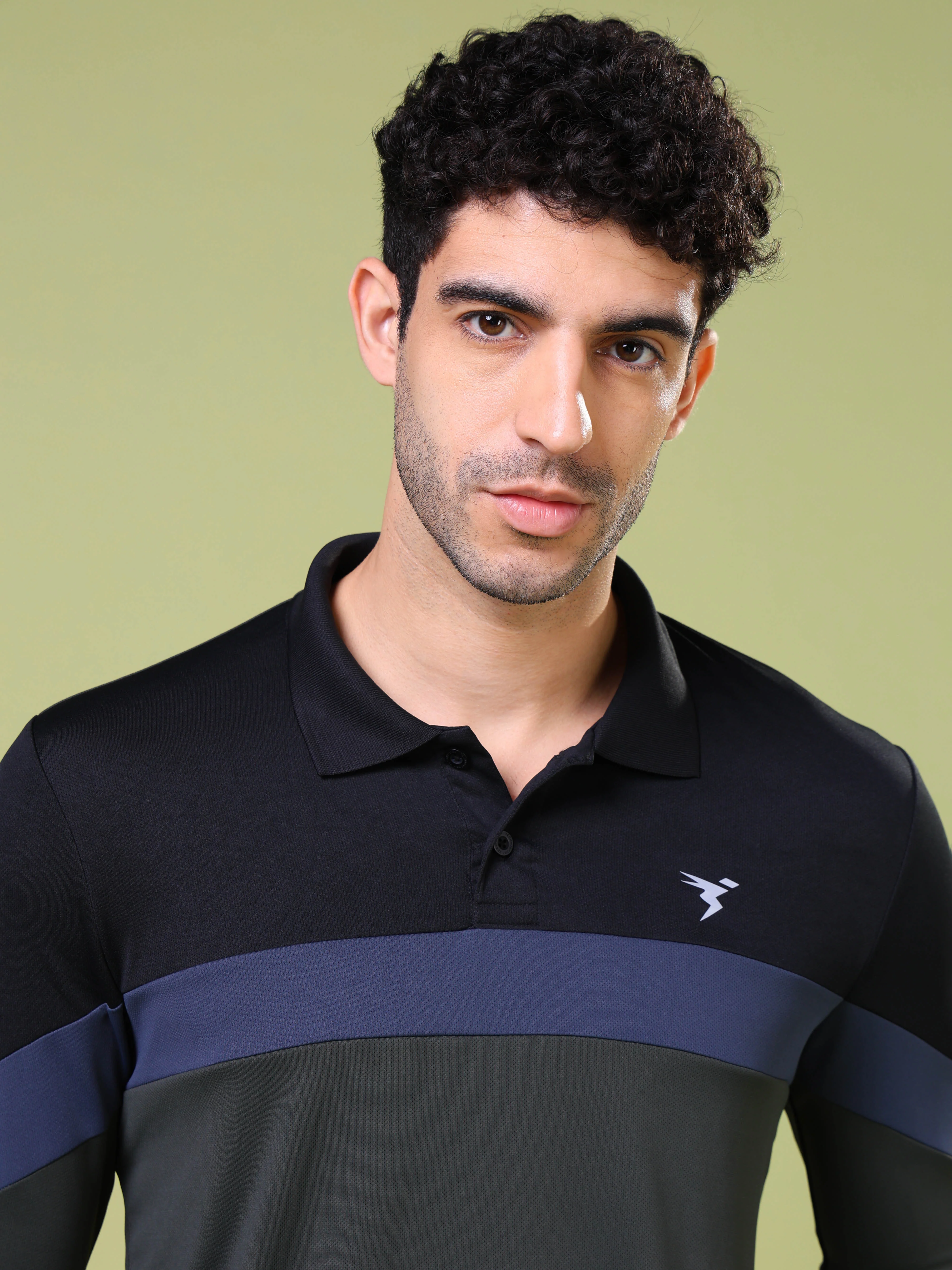 Men Solid Slim Fit Polo T-shirt with TECHNOCOOL+ - Image 6