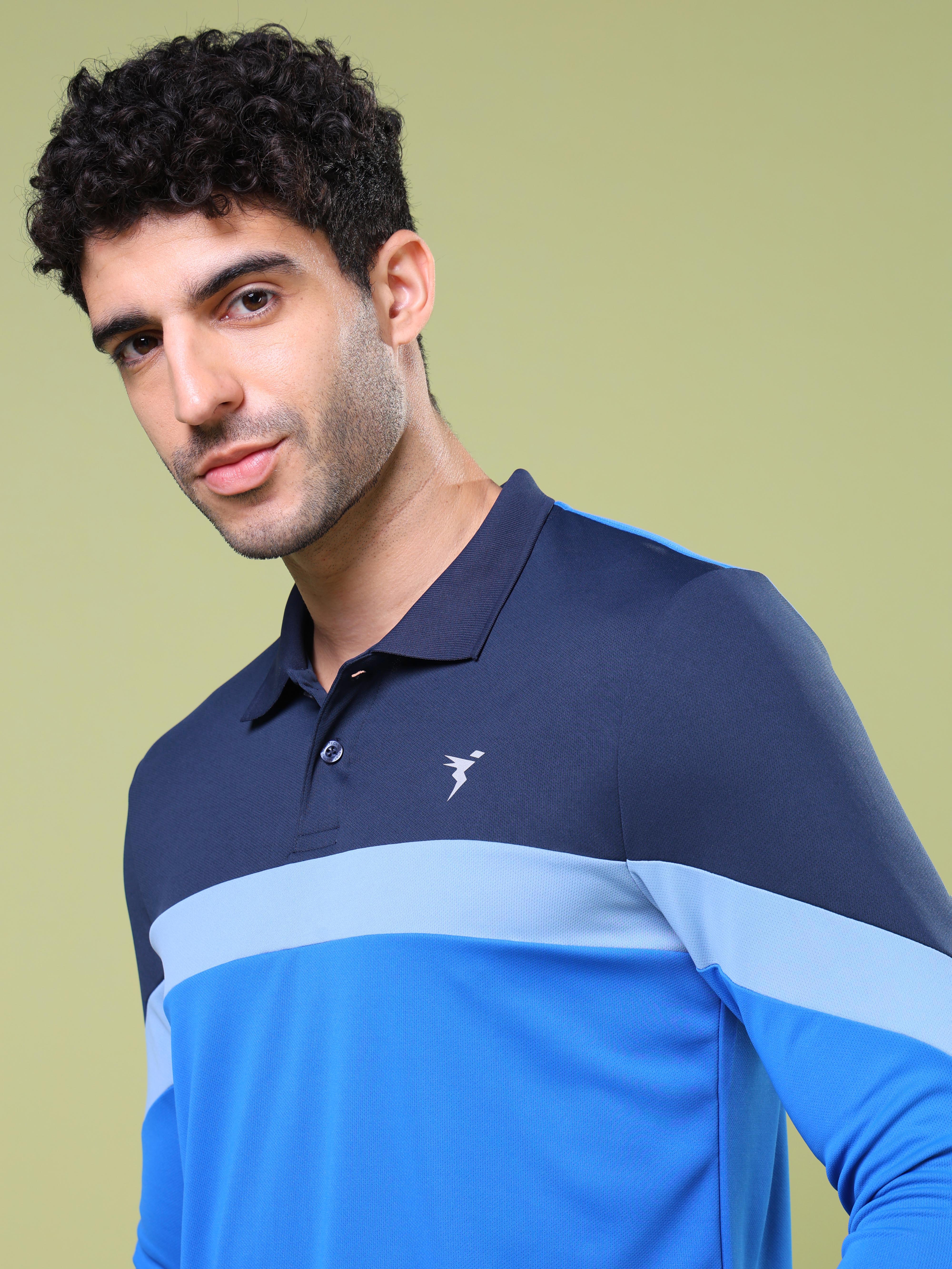 Men Solid Slim Fit Polo T-shirt with TECHNOCOOL+ - Image 6