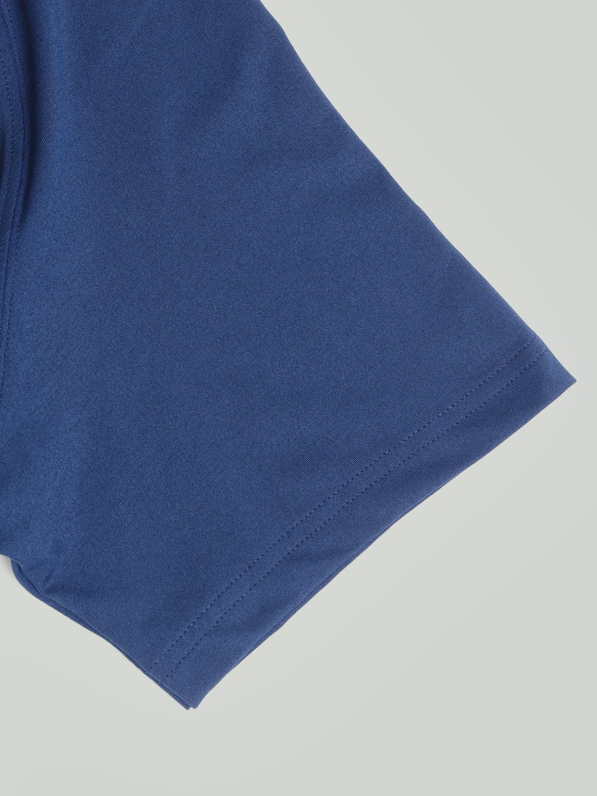 Men Solid Slim Fit Round Neck T-shirt with COTFLEX - Image 8