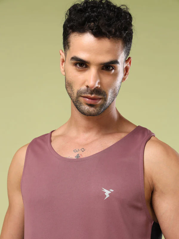 Men Solid Slim Fit Scoop Neck Sports Innerwear Vest with TECHNO COOL+ - Image 5