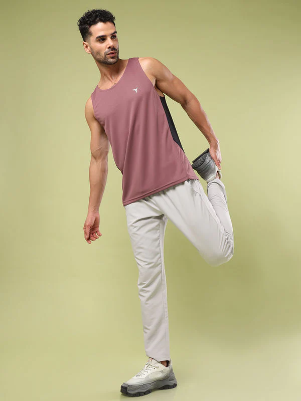Men Solid Slim Fit Scoop Neck Sports Innerwear Vest with TECHNO COOL+ - Image 7