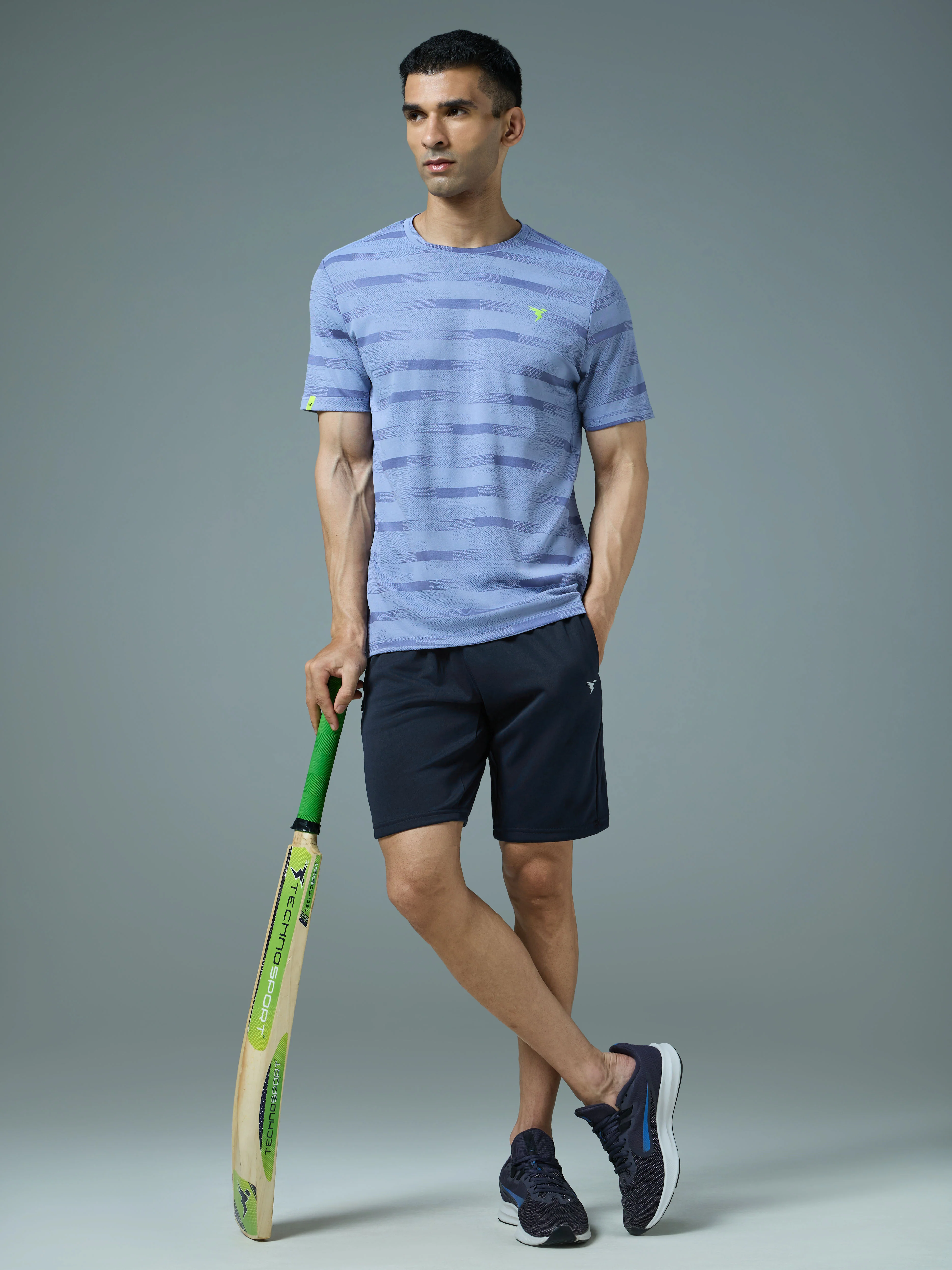 Men Solid Slim Fit Shorts with TECHNO DRY - Image 5