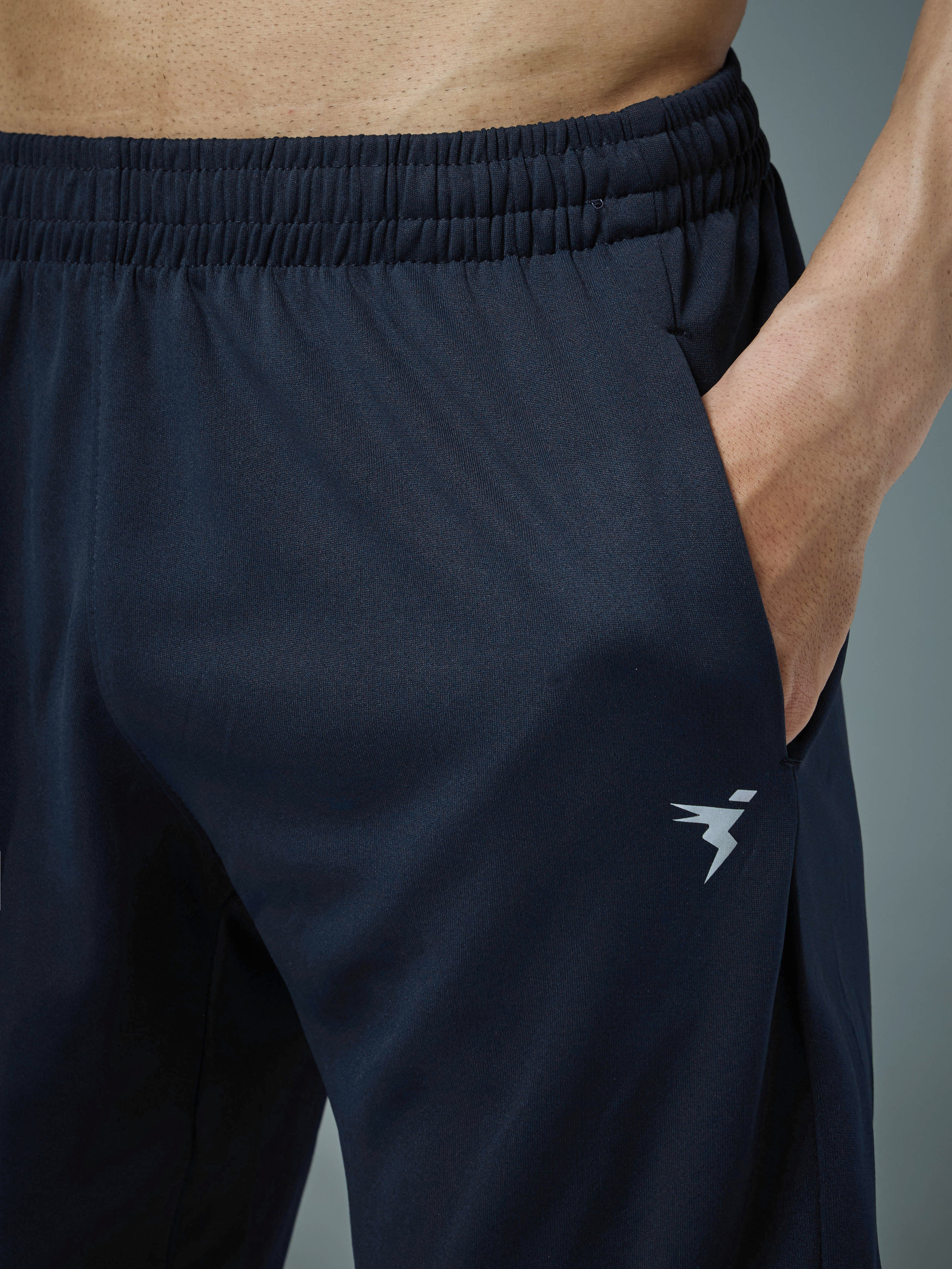 Men Solid Slim Fit Shorts with TECHNO DRY - Image 6