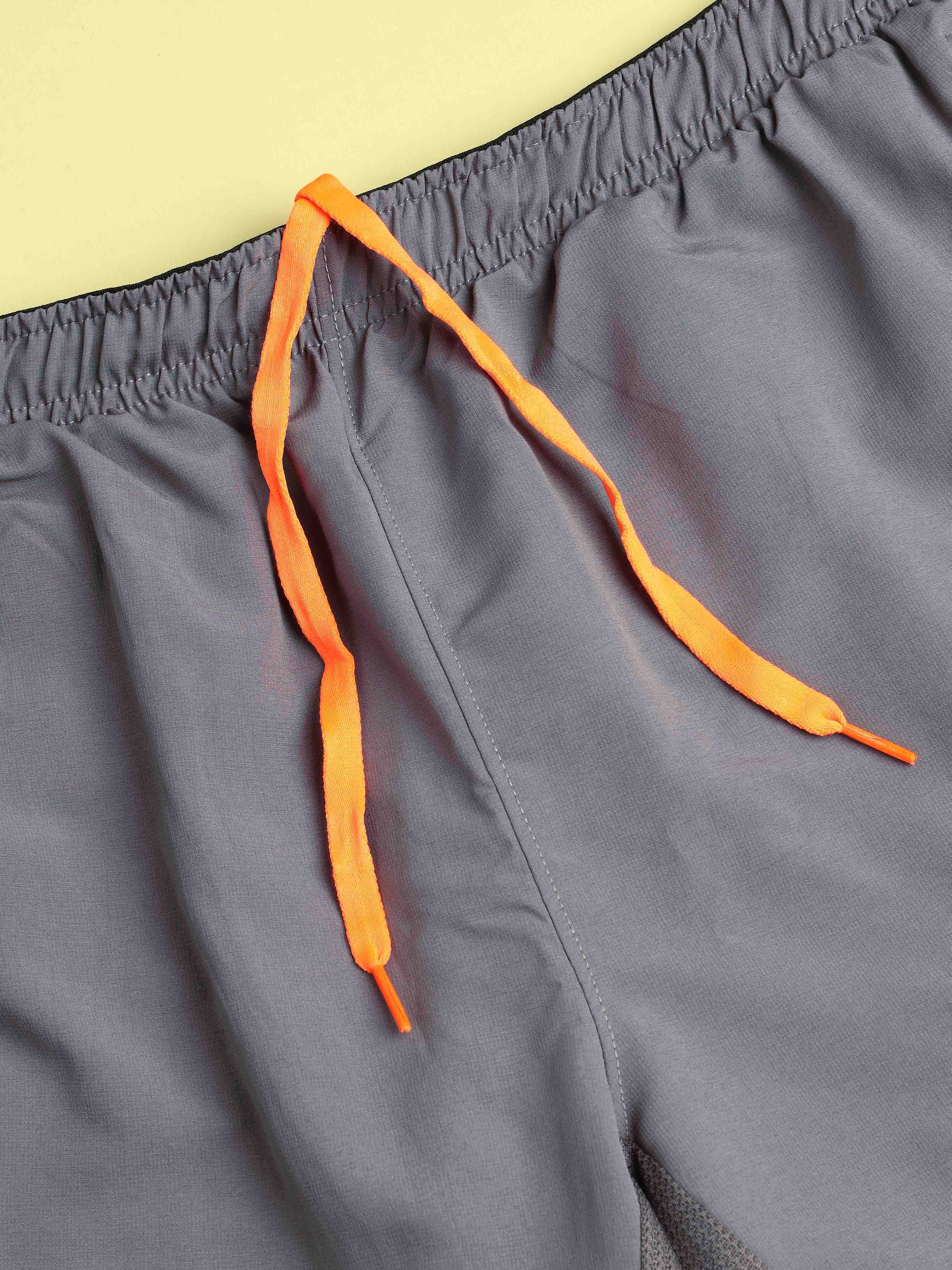 Men Solid Slim Fit Shorts with TECHNOLITE - Image 7