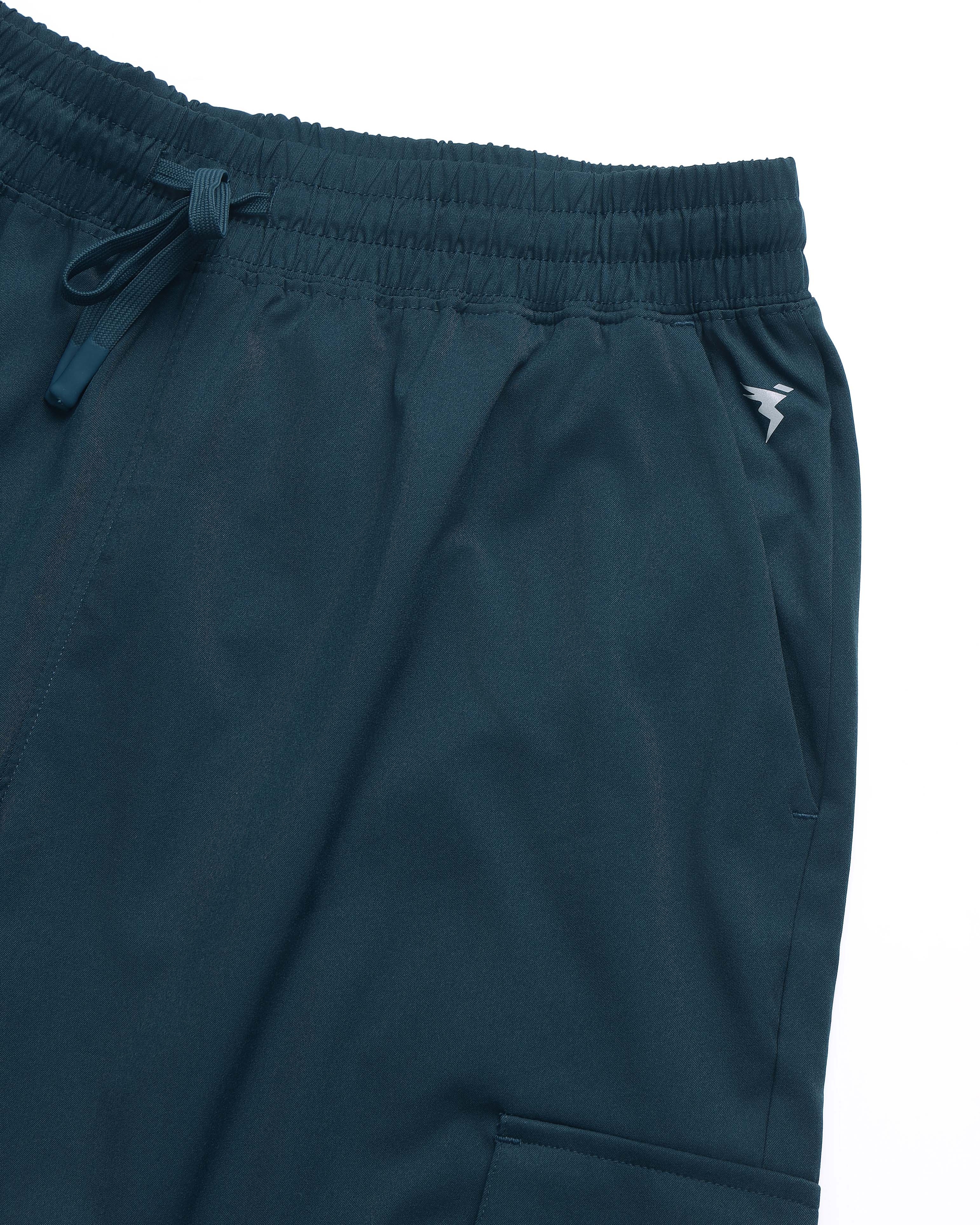 Men Solid Slim Fit Shorts with TS FLEXI - Image 7