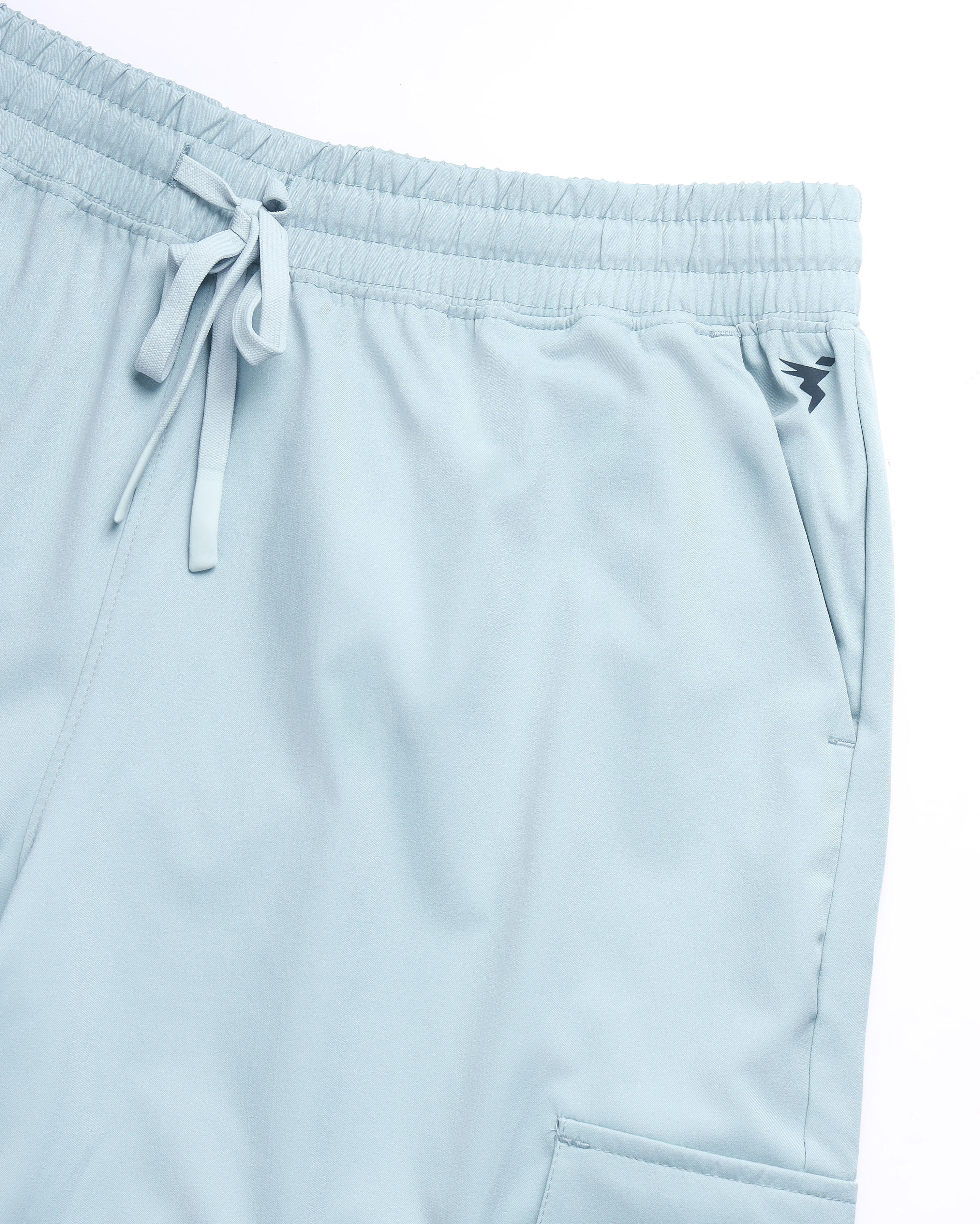 Men Solid Slim Fit Shorts with TS FLEXI - Image 7