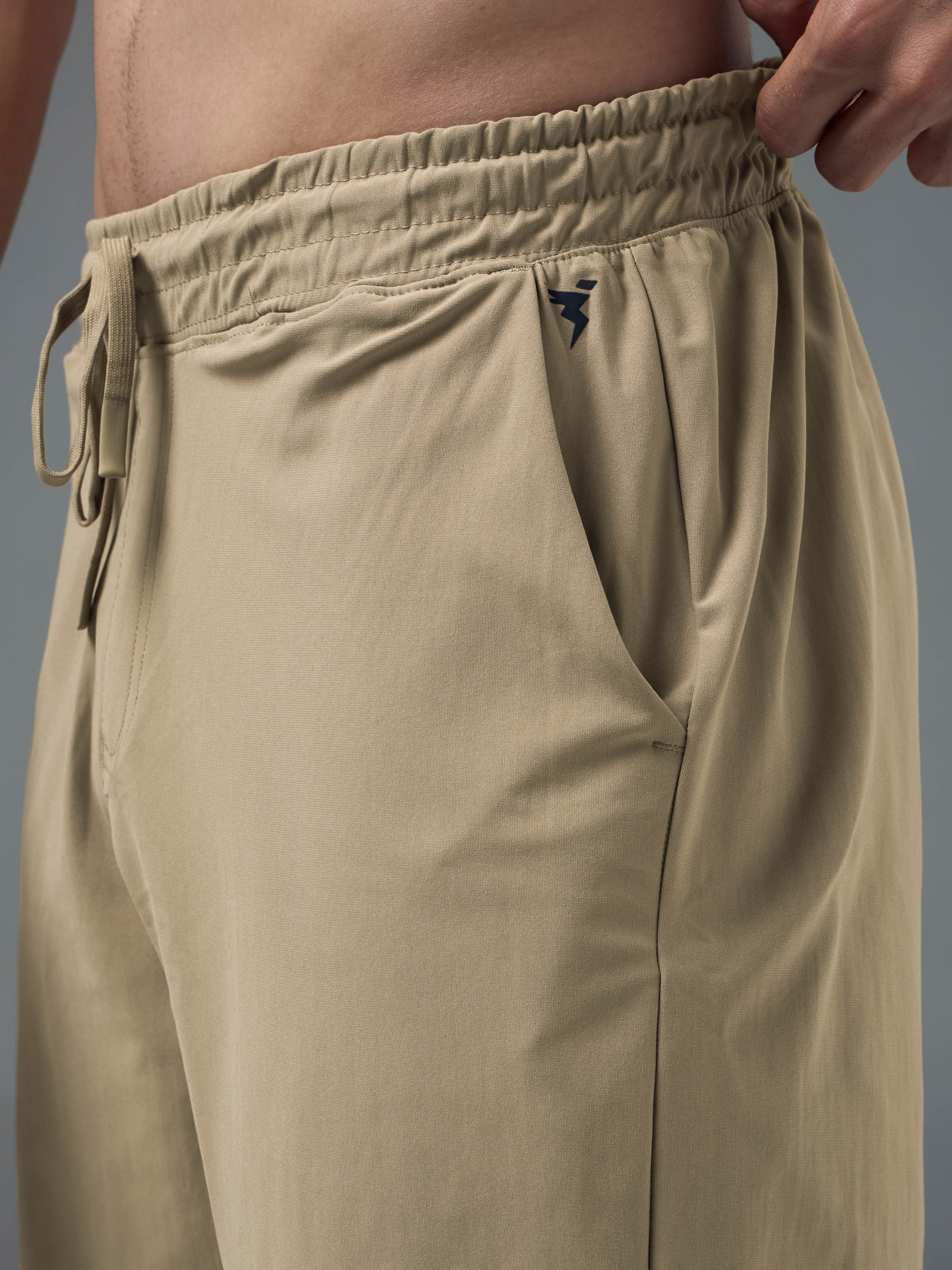 Men Solid Slim Fit Sports Shorts with DURACOOL - Image 5