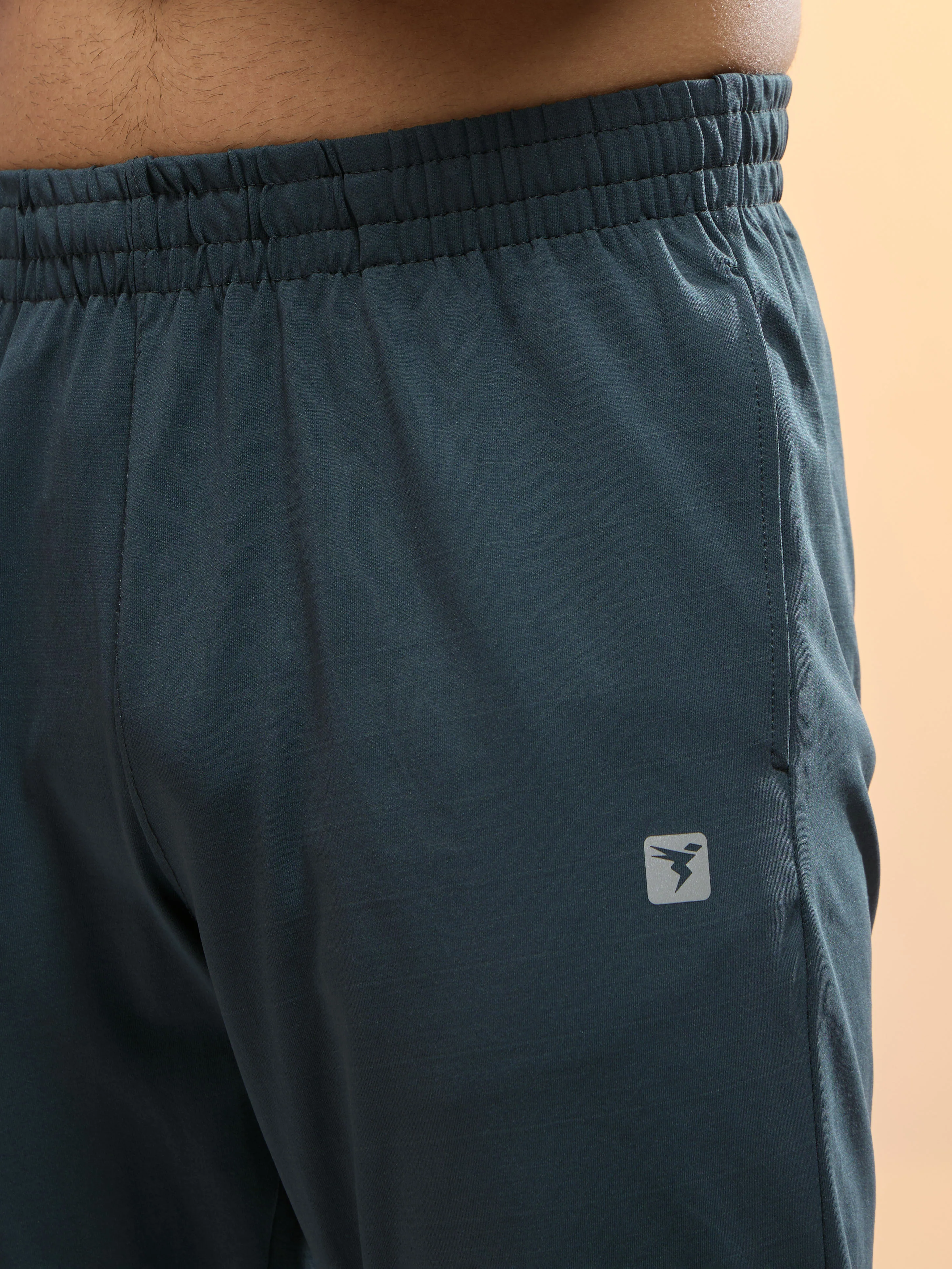 Men Solid Slim Fit Trackpants with 4 Way Crispy - Image 5