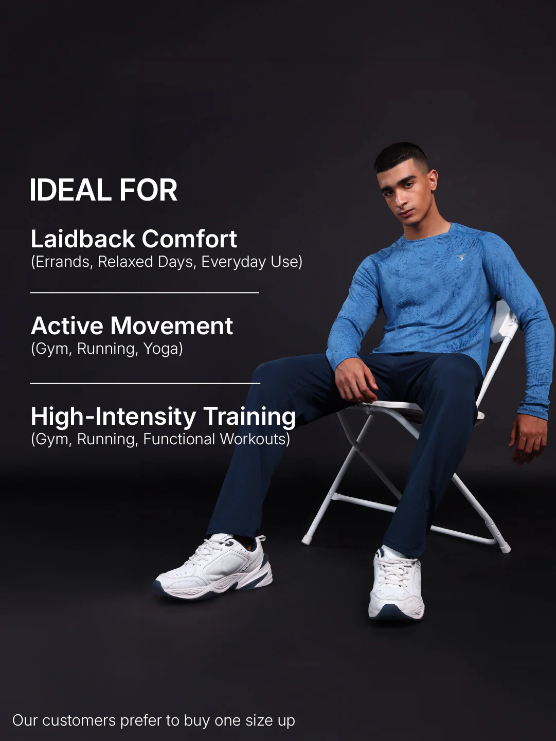 Men Solid Slim Fit Trackpants with 4 Way Crispy - Image 6