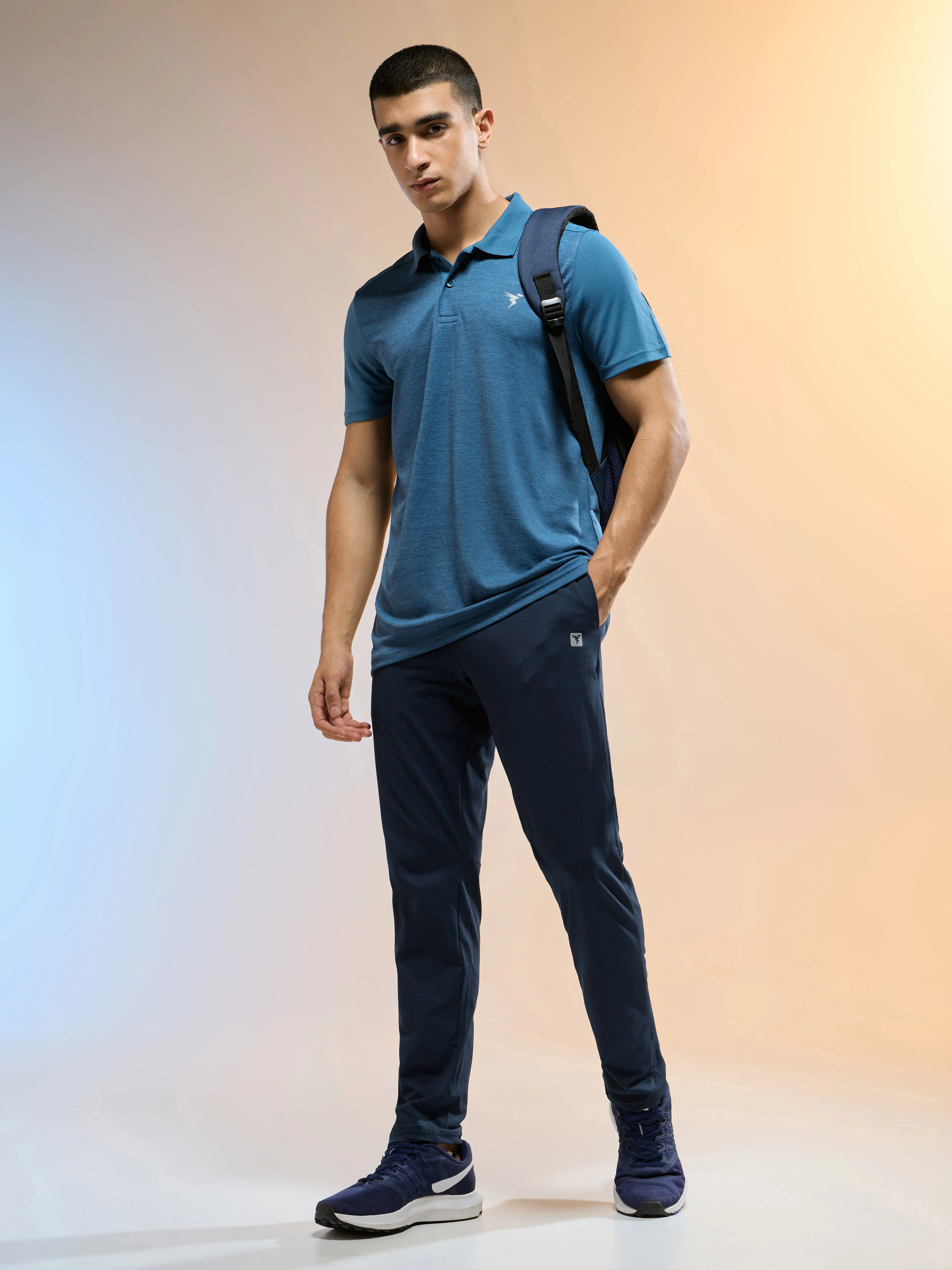 Men Solid Slim Fit Trackpants with 4 Way Crispy - Image 7