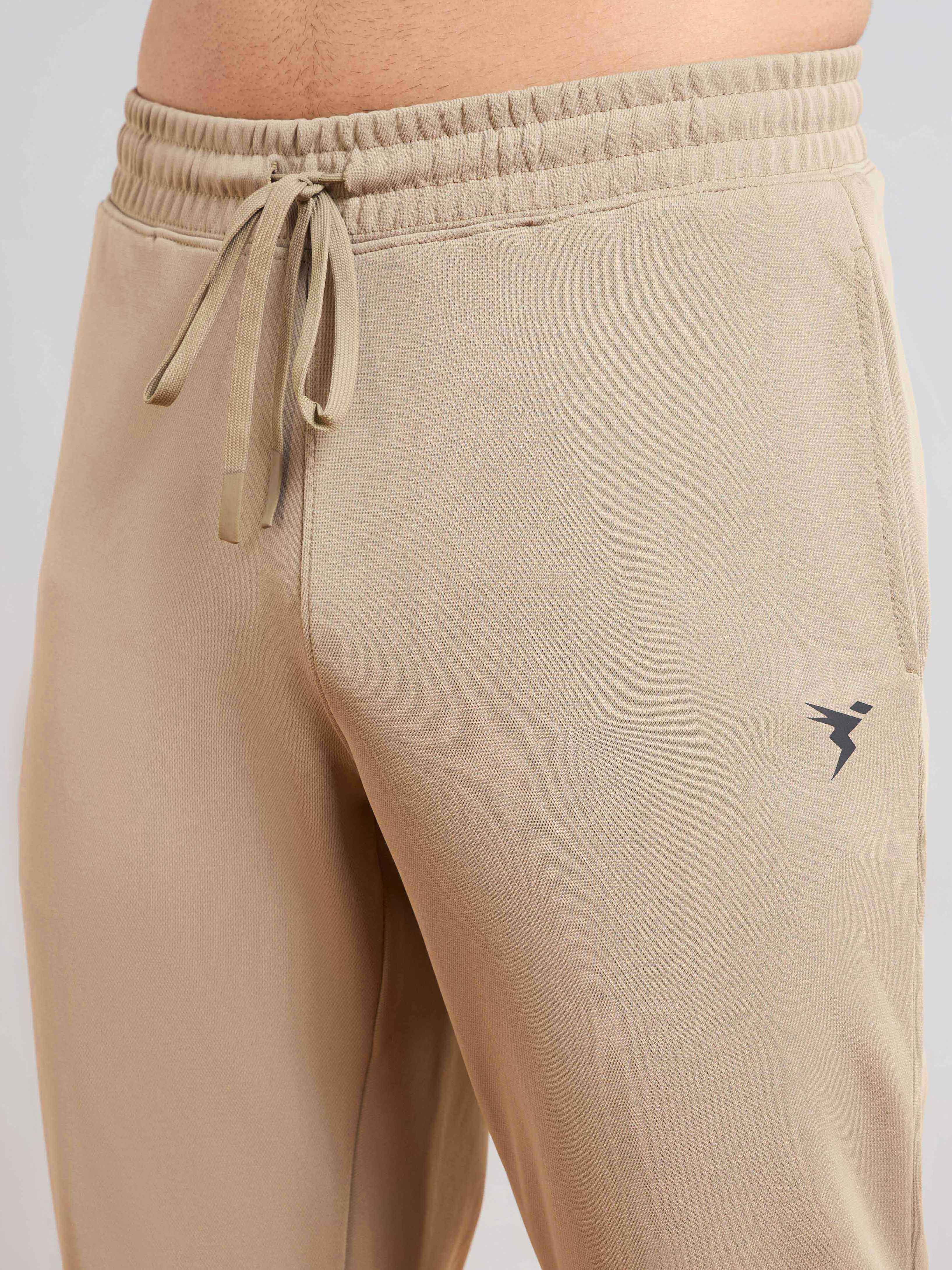 Men Solid Slim Fit Trackpants with ELASTO PLUS - Image 5