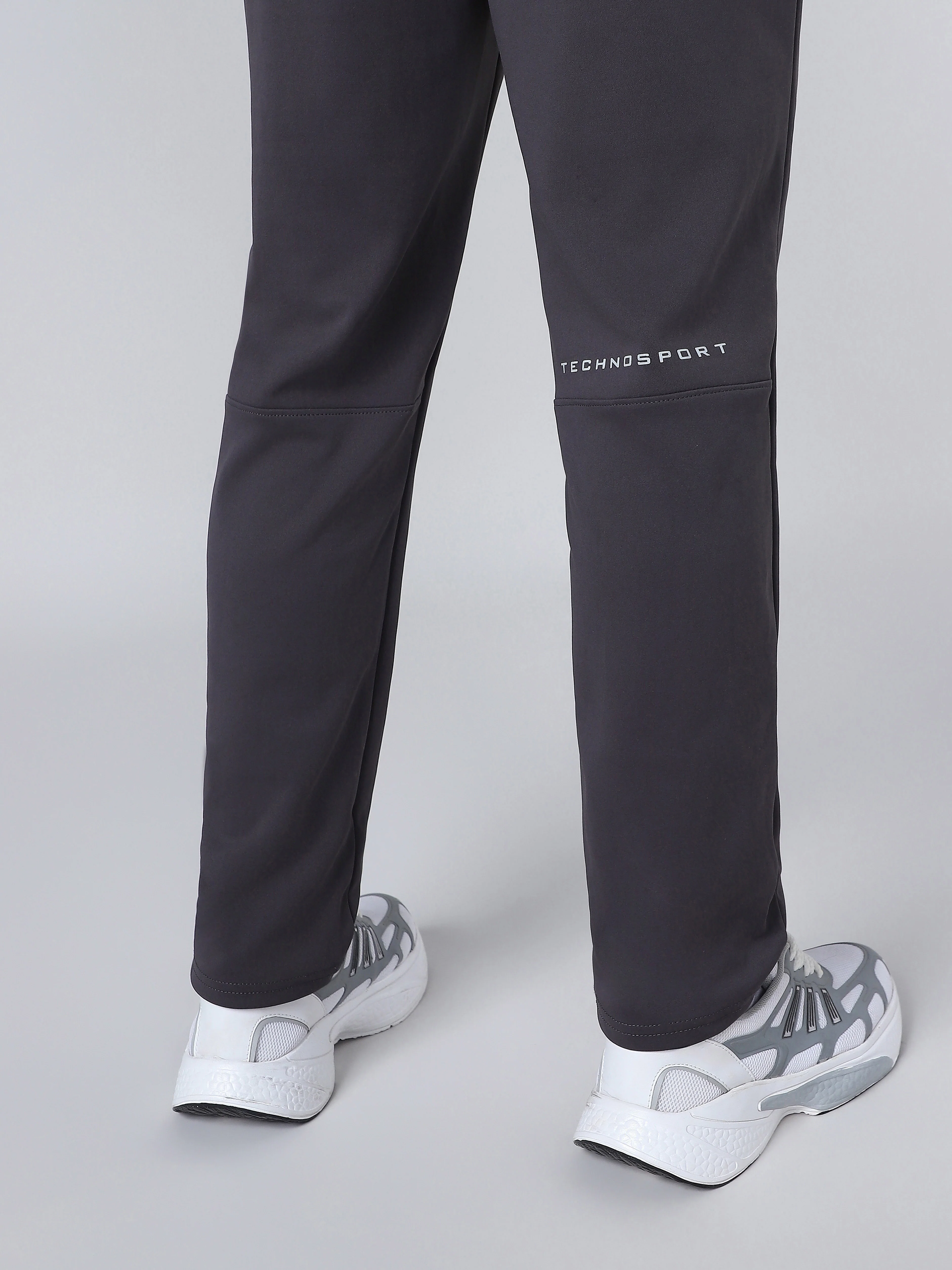 Men Solid Slim Fit Trackpants with ELASTO PLUS - Image 8