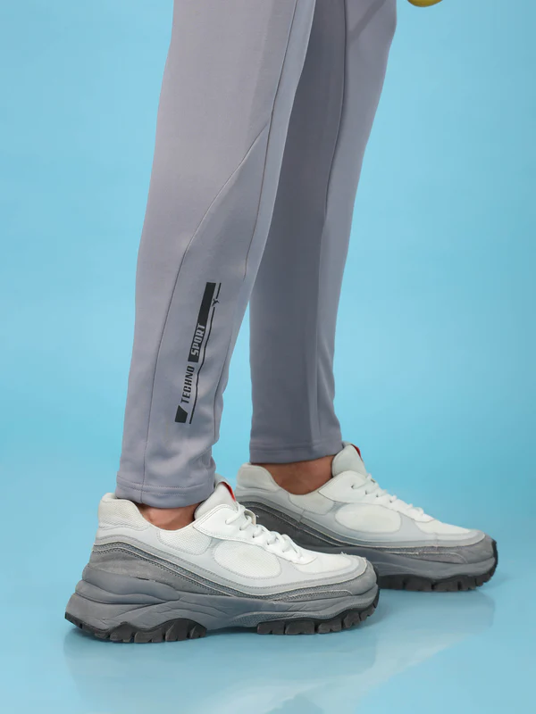Men Solid Slim Fit Trackpants with ELASTO PLUS - Image 6