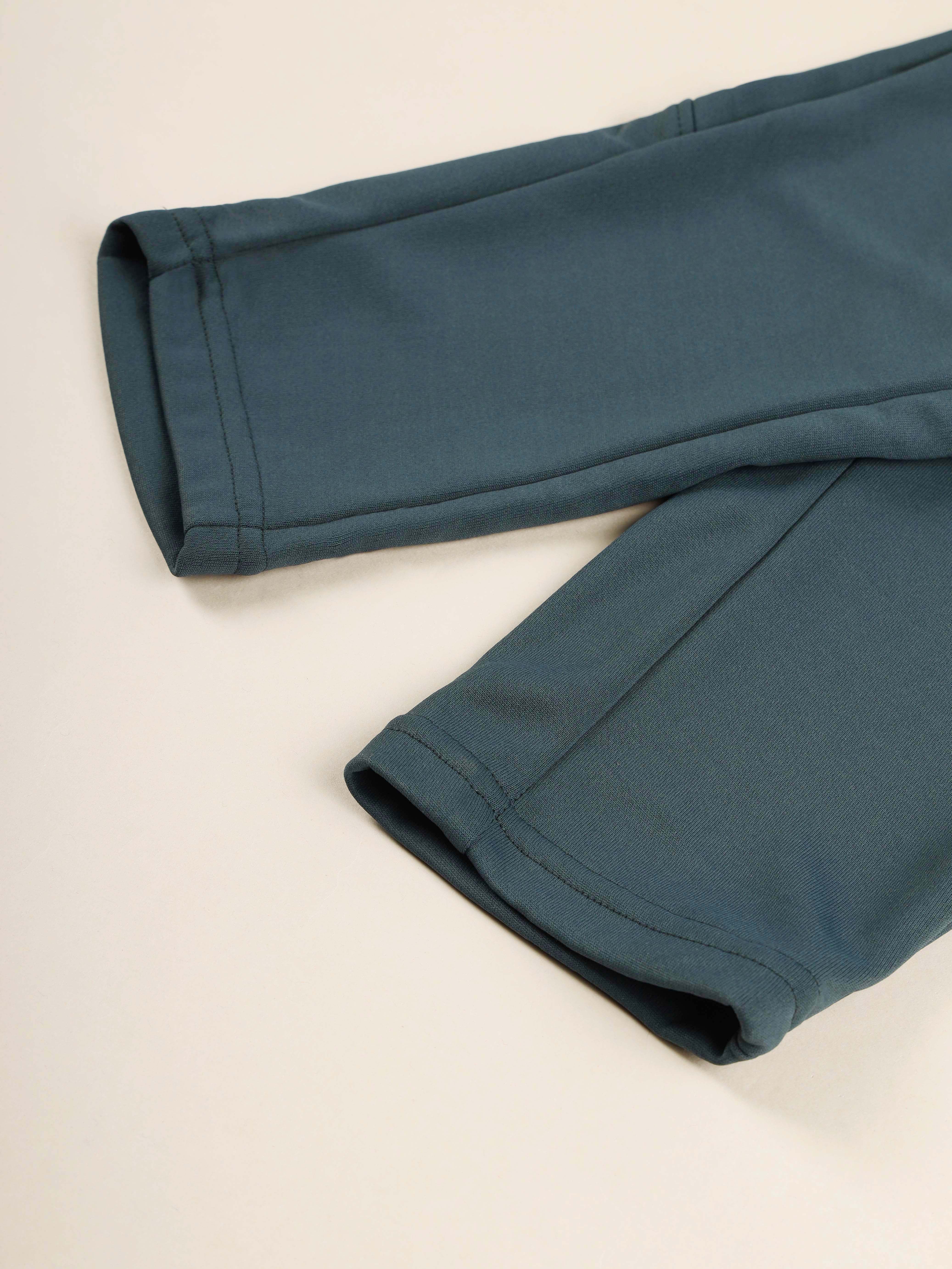 Men Solid Slim Fit Trackpants with TECHNO DRY - Image 9