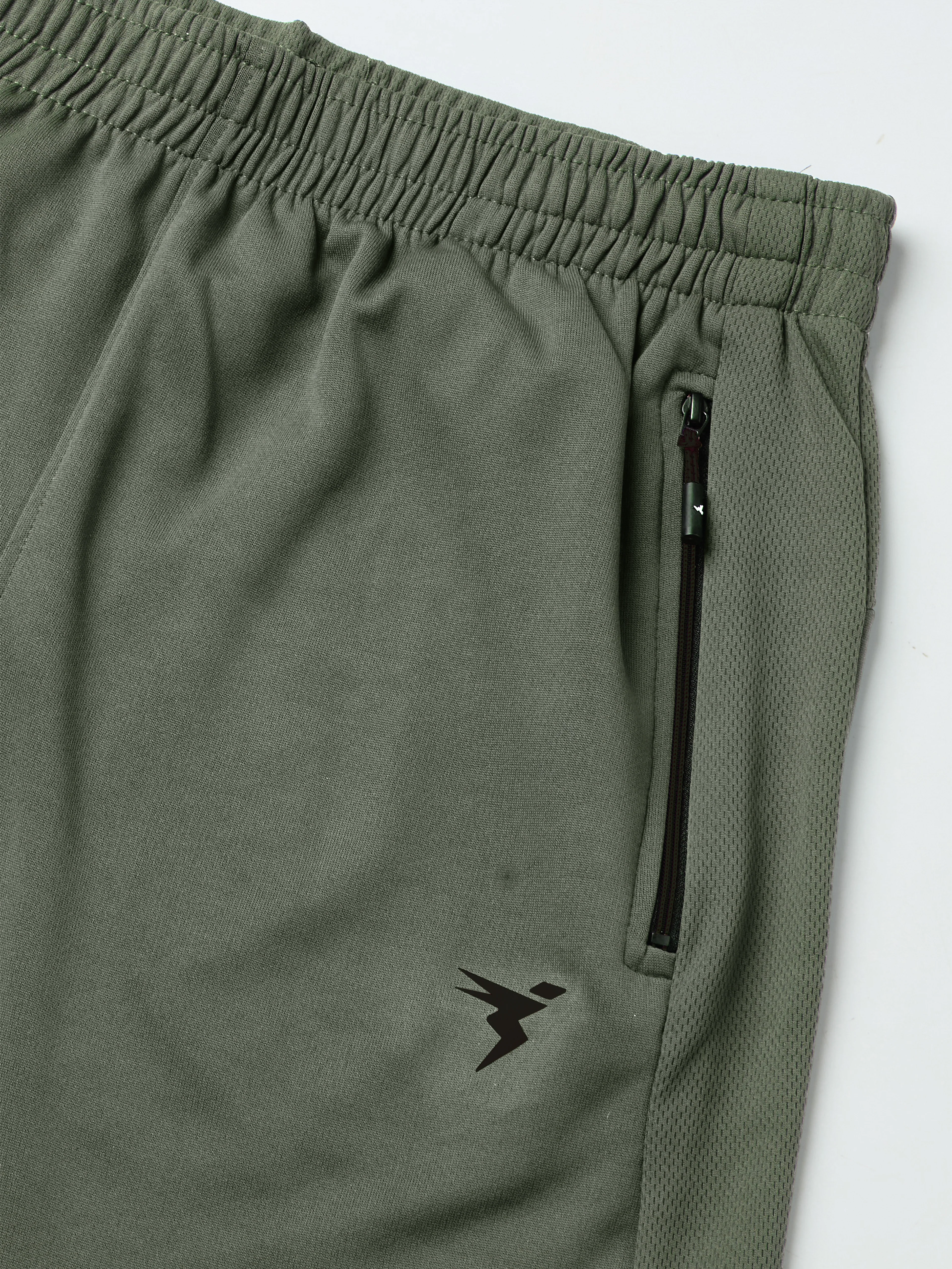 Men Solid Slim Fit Trackpants with TECHNO DRY - Image 5