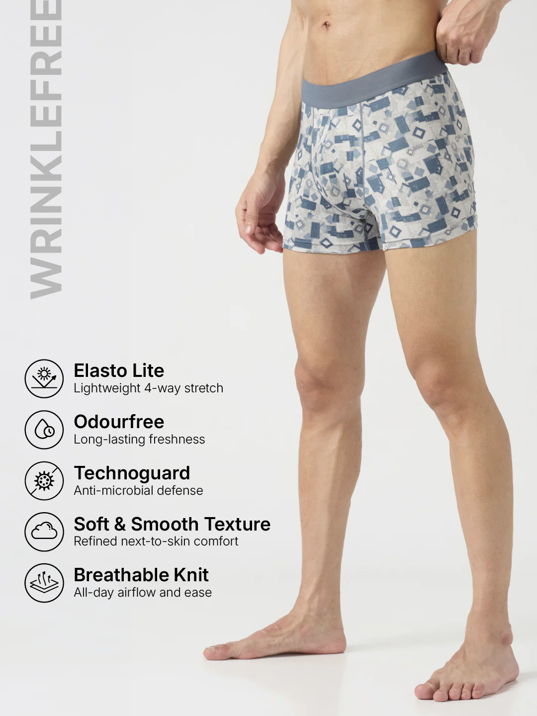 Men Solid Underwear with ELASTO LITE - Image 5
