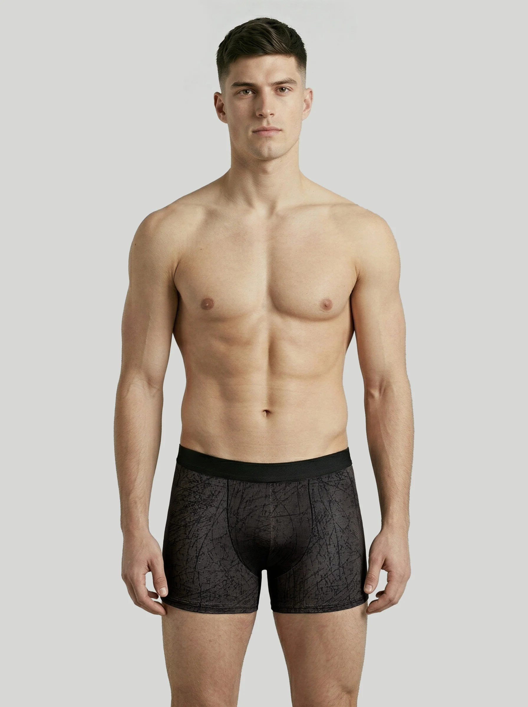 Men Solid Underwear with ELASTO LITE