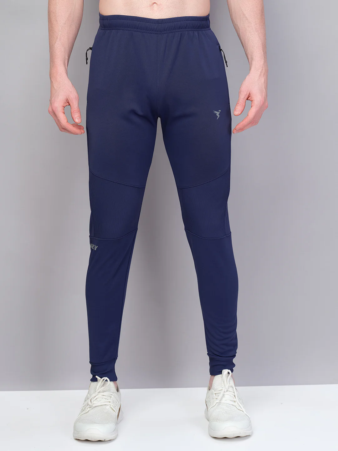 Men Solid Slim Fit Trackpants with TECHNO GUARD