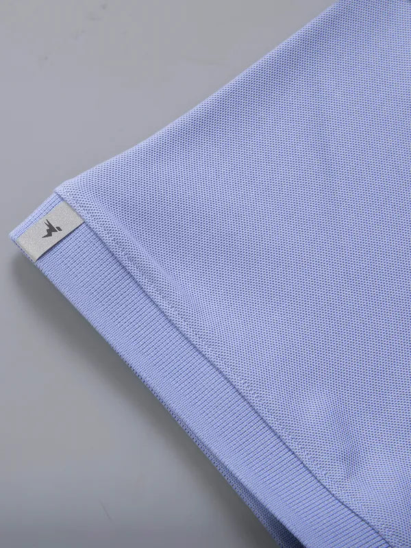 Men Solid Slim Fit Polo T-shirt with MATPIQ - Image 8