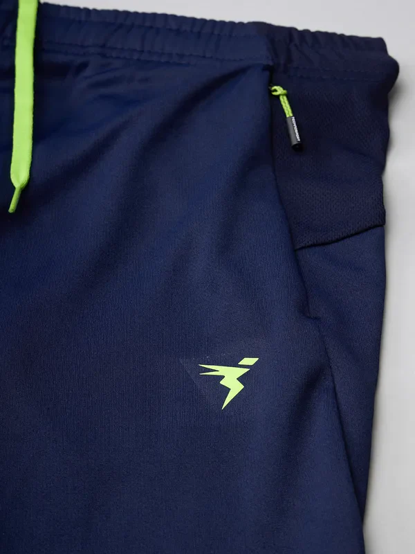 Men Solid Slim Fit Trackpants with TECHNO DRY - Image 8