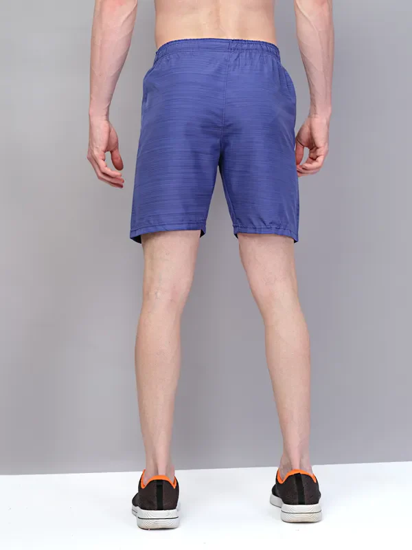 Men Melange Slim Fit Shorts with TECHNOLITE - Image 3