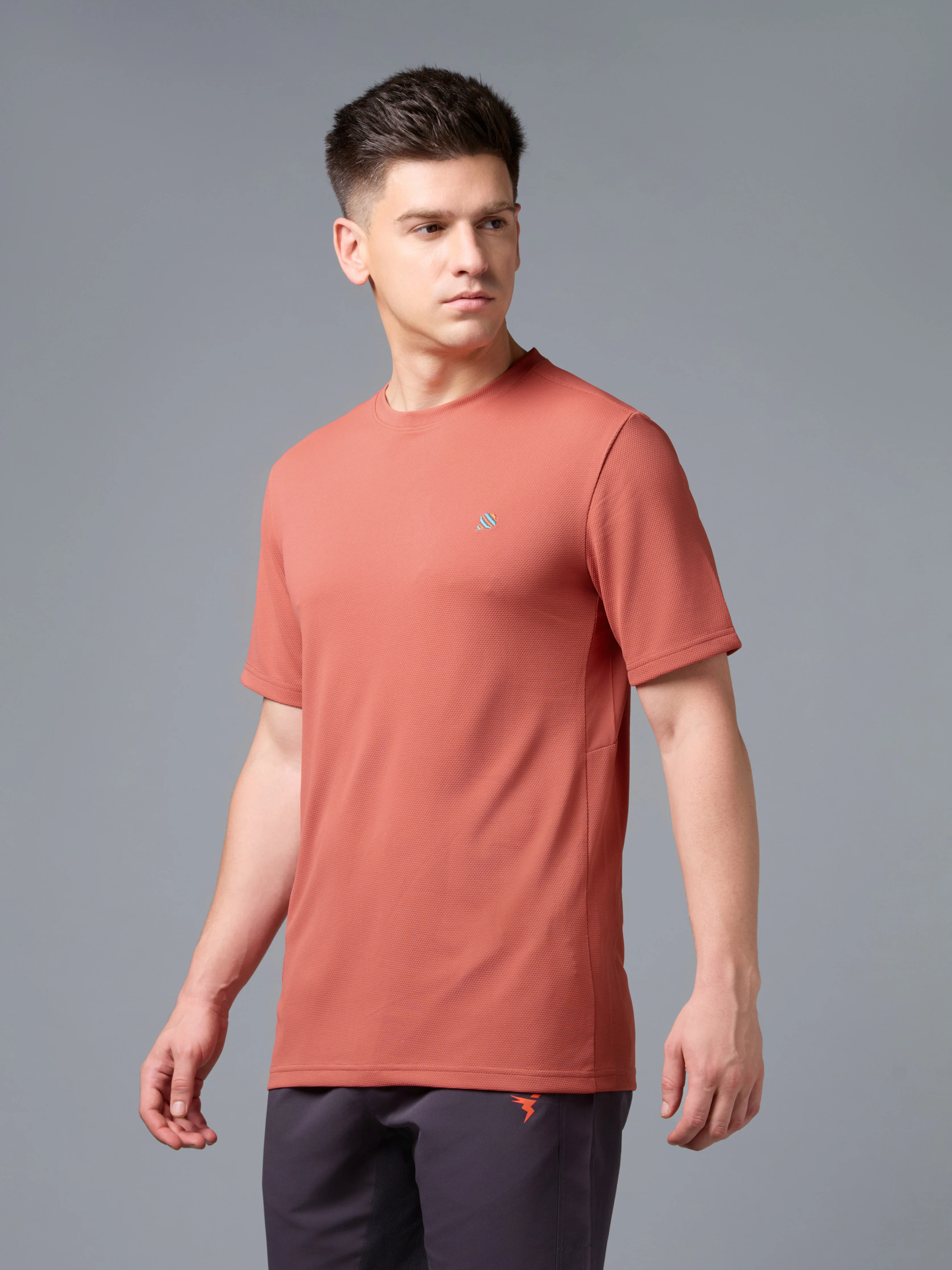 Men's Crew Neck Sports Tee for Men with TECHNOCOOL+ - Image 5