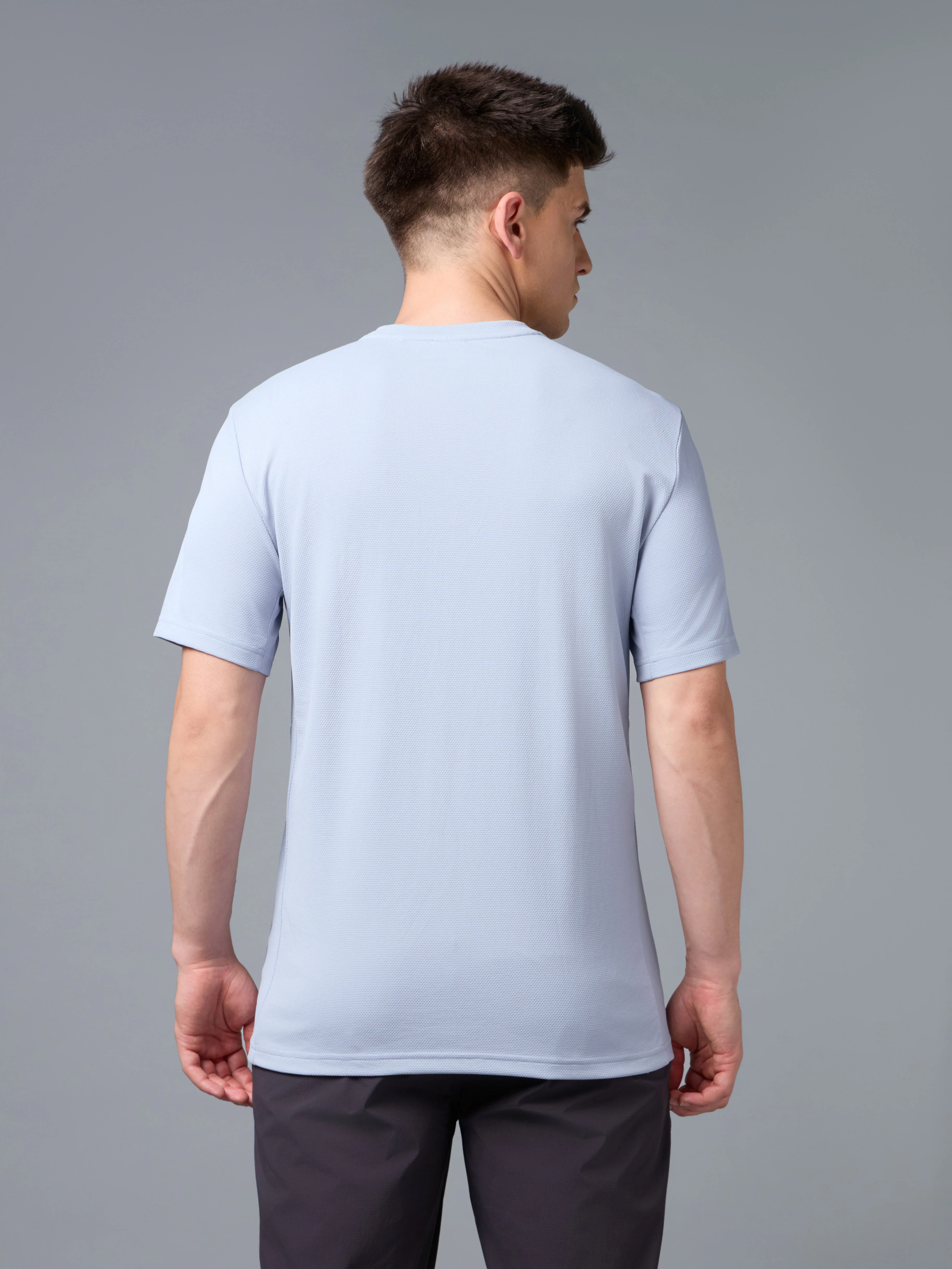 Men's Crew Neck Sports Tee for Men with TECHNOCOOL+ - Image 3
