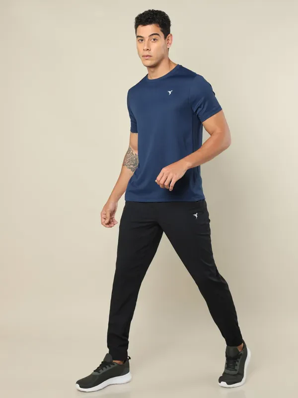Men Solid Slim Fit Crew Neck T-shirt with TECHNO COOL+ (Pack of 3) - Image 3