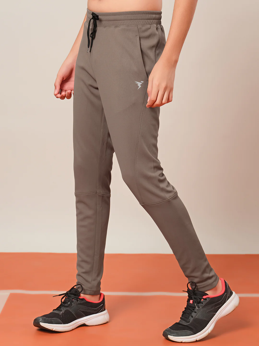 Boys Solid Slim Fit Trackpants with TECHNO GUARD - Image 3