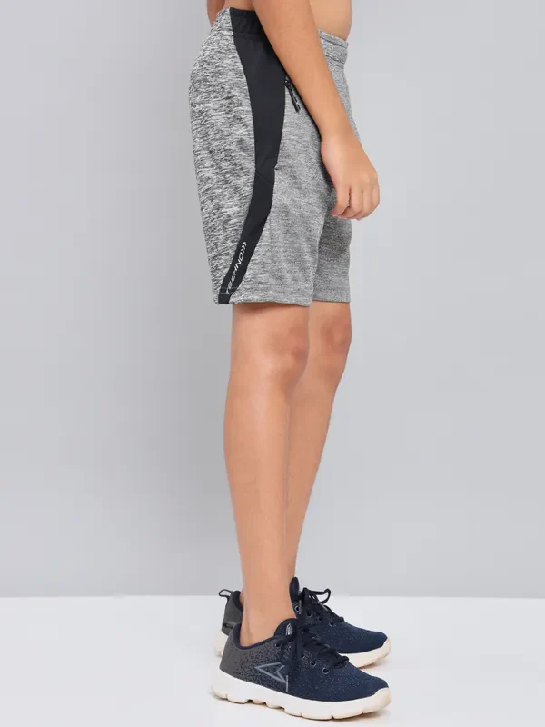Boys Melange Slim Fit Shorts with TECHNO GUARD - Image 6