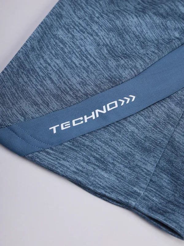 Boys Melange Slim Fit Shorts with TECHNO GUARD - Image 3