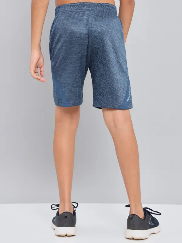 Boys Melange Slim Fit Shorts with TECHNO GUARD - Image 5