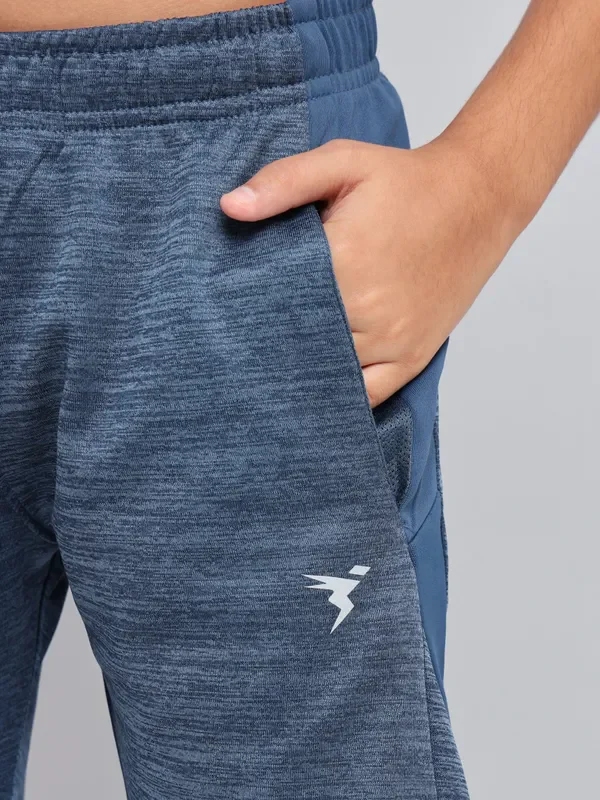 Boys Melange Slim Fit Shorts with TECHNO GUARD - Image 7