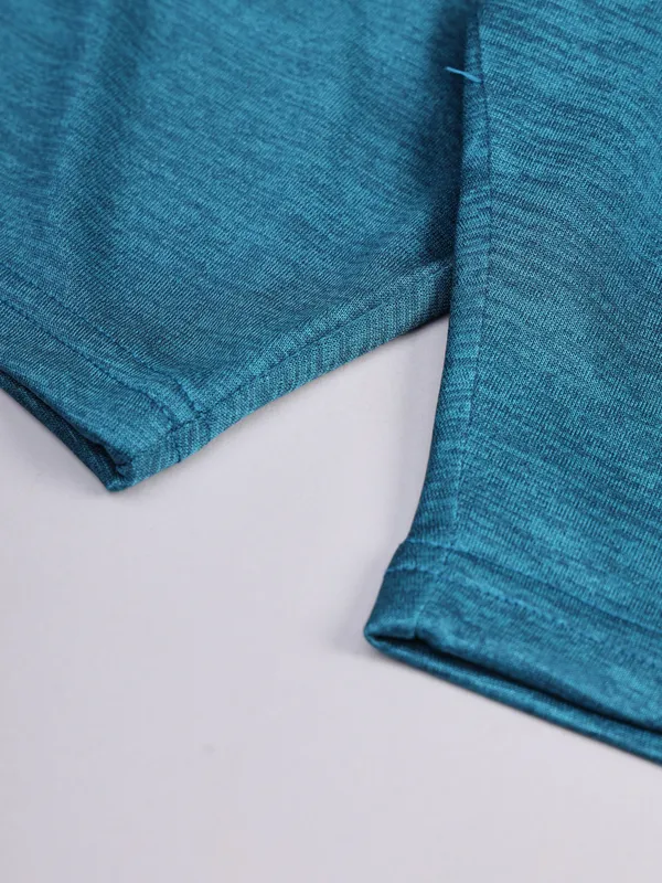 Boys Melange Slim Fit Shorts with TECHNO GUARD - Image 4