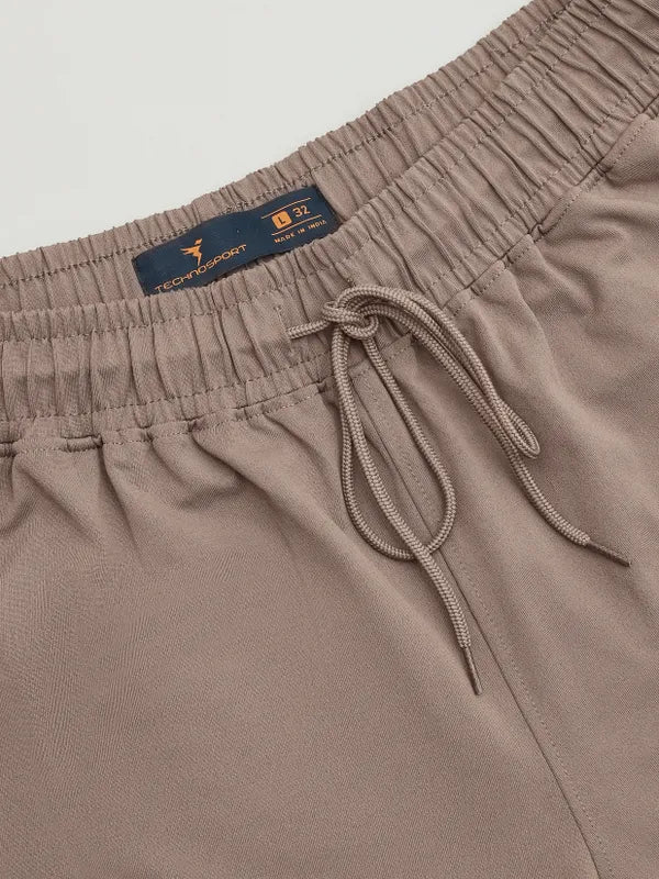 Men Solid Slim Fit Shorts with ELASTO LITE - Image 9