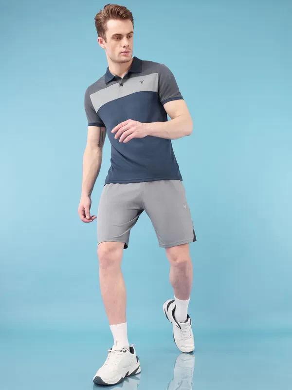 Men Solid Slim Fit Shorts with ELASTO LITE - Image 6