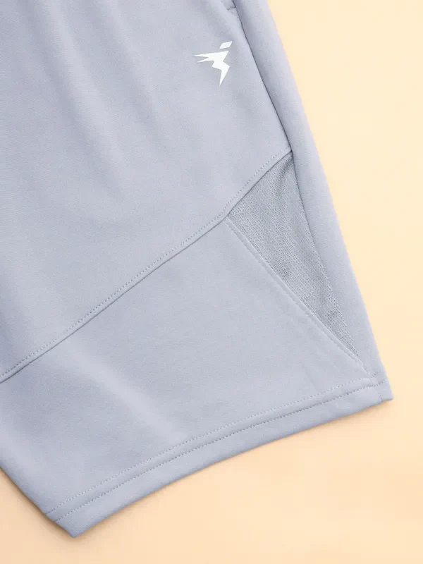 Men Solid Slim Fit Shorts with TECHNO DRY - Image 8