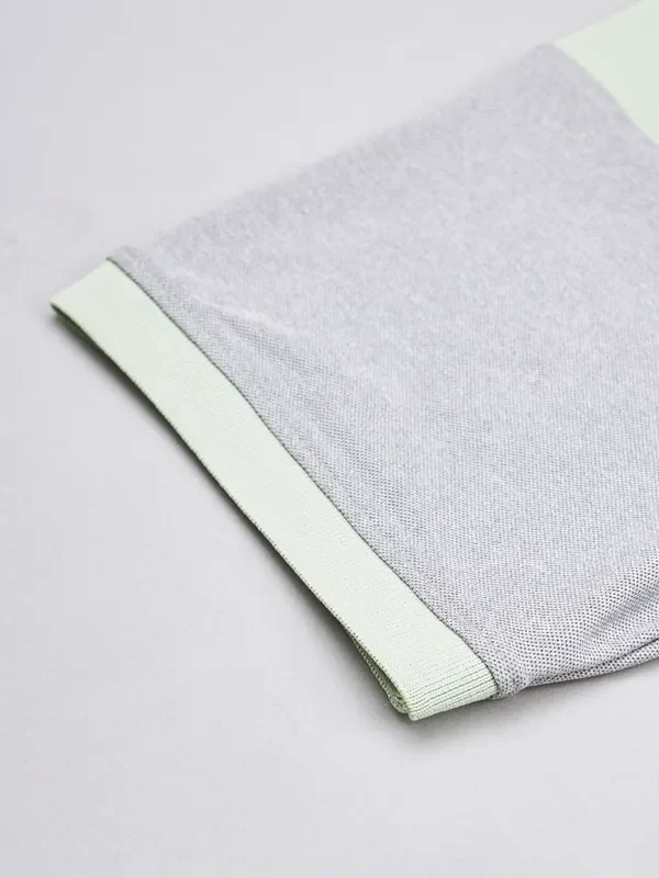 Men Colorblock Slim Fit Polo T-shirt with MATPIQ - Image 10