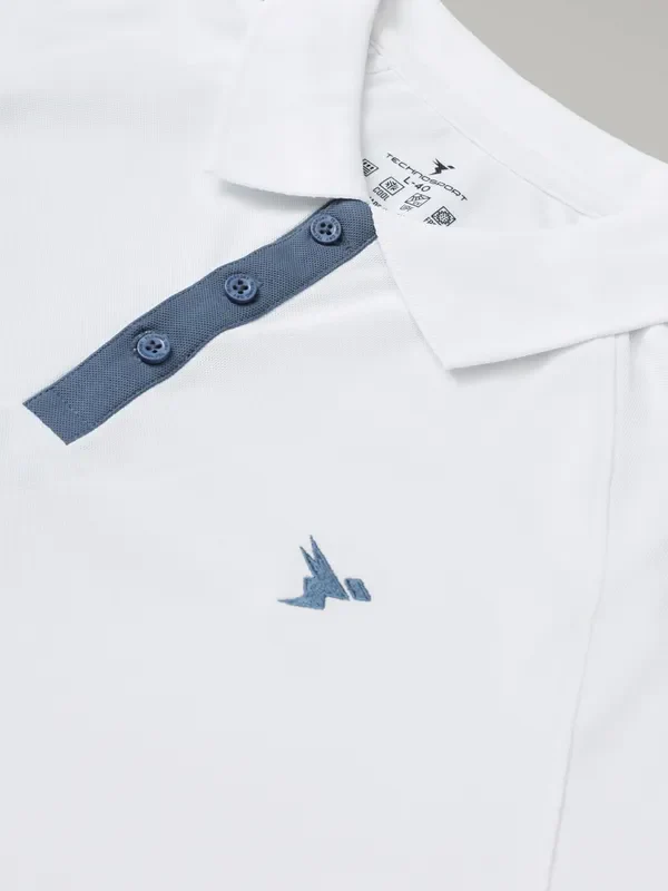 Men Colorblock Slim Fit Polo T-shirt with MATPIQ - Image 8