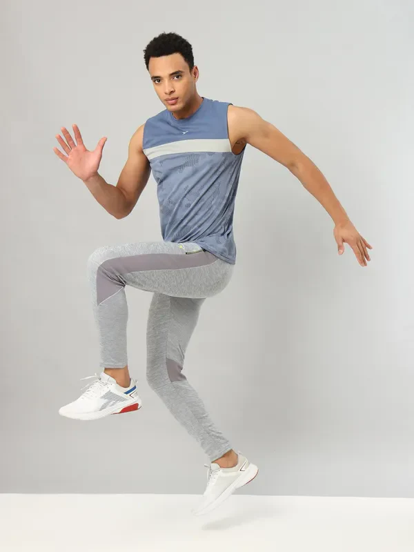 Men Jacquard Slim Fit Crew Neck Innerwear Vest with VENTMESH - Image 5